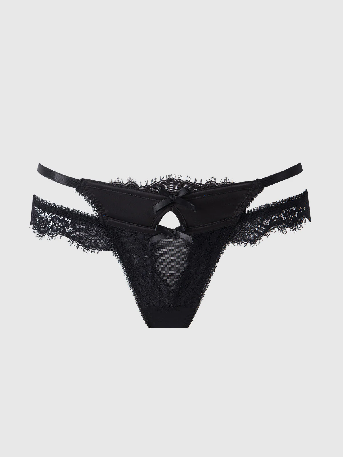 Adelaide Satin & Lace Double Side G-String - Image 9