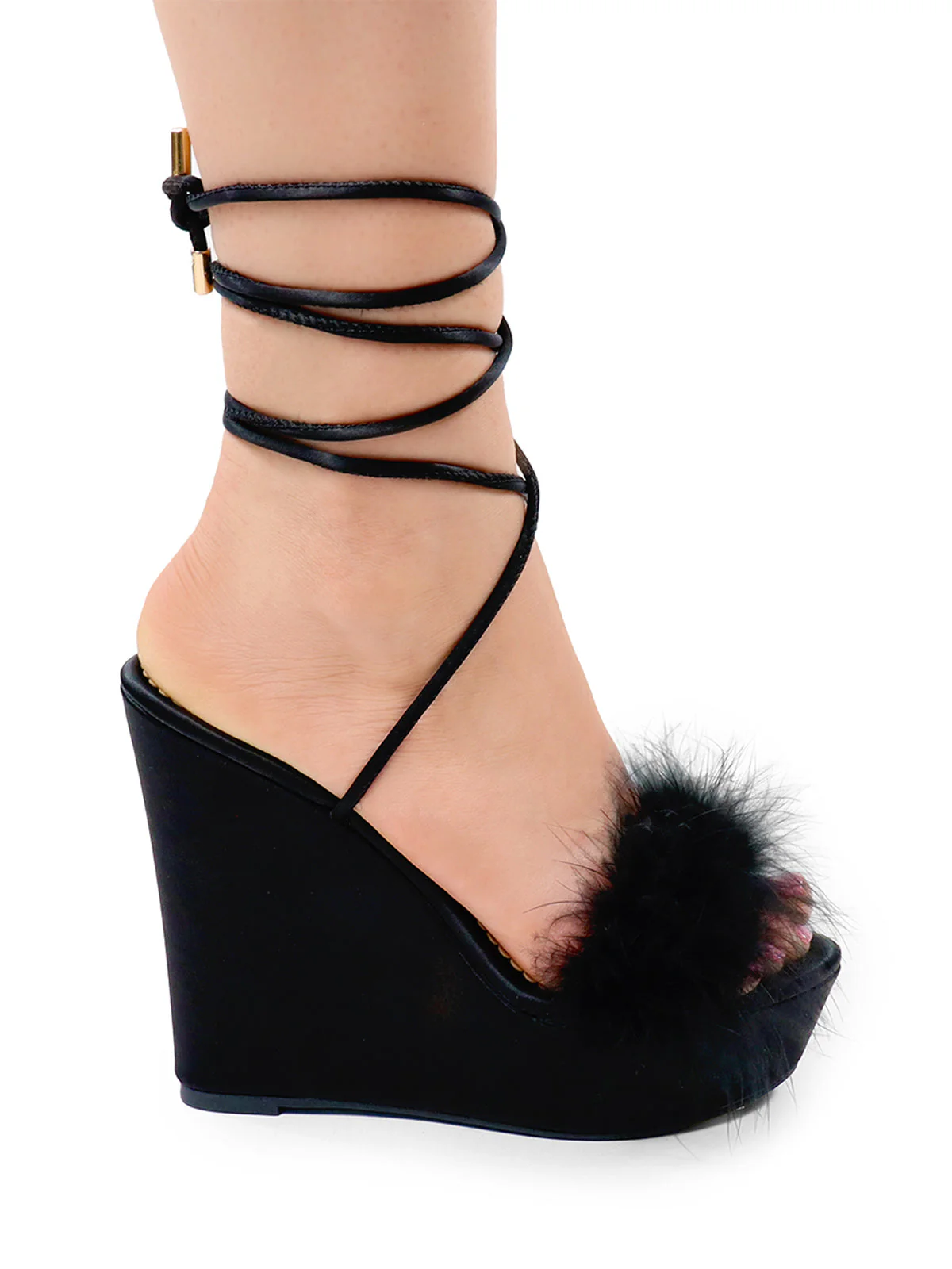 Adriana Feather Wedge - Image 2