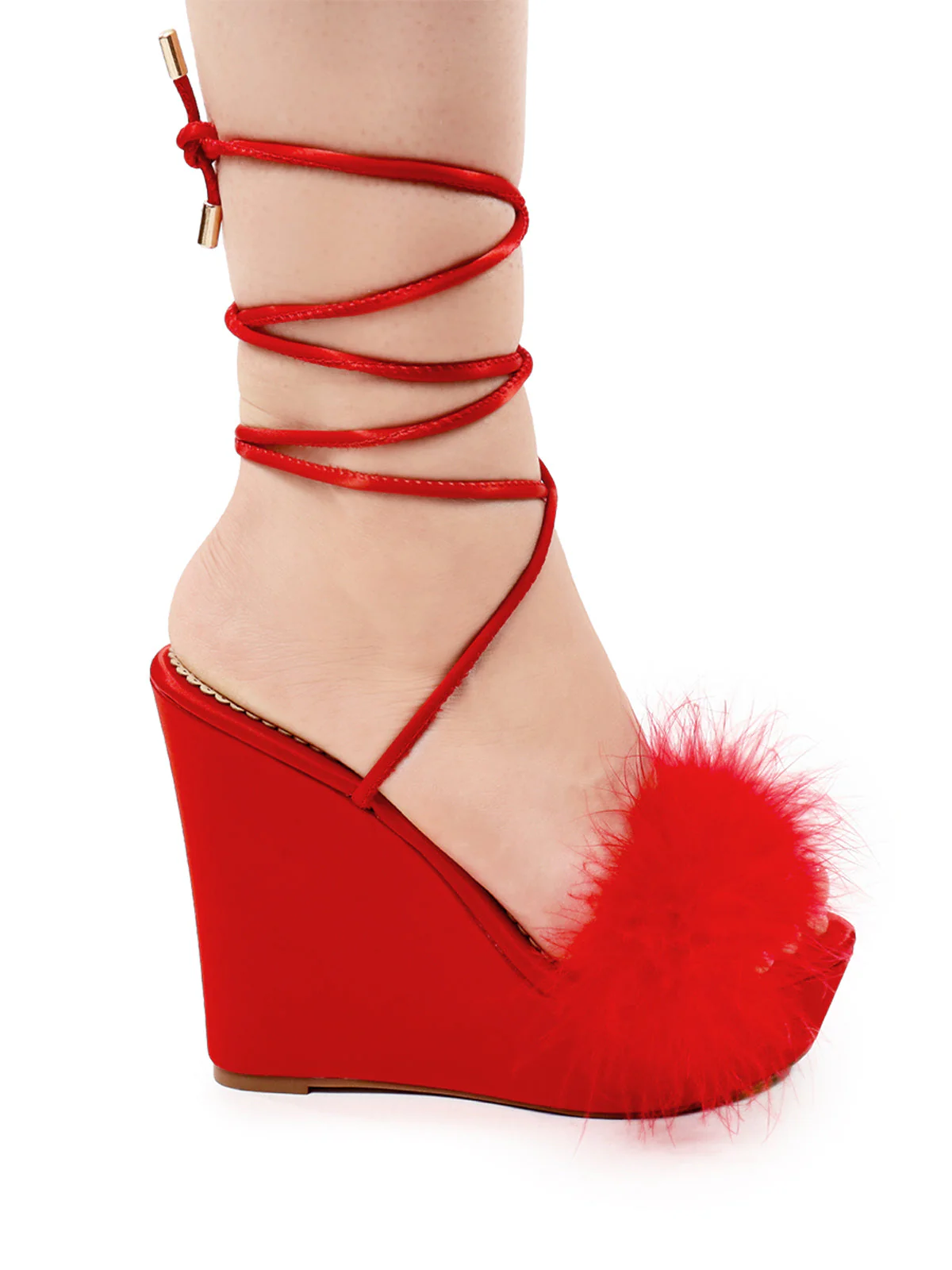 Adriana Feather Wedge - Image 2