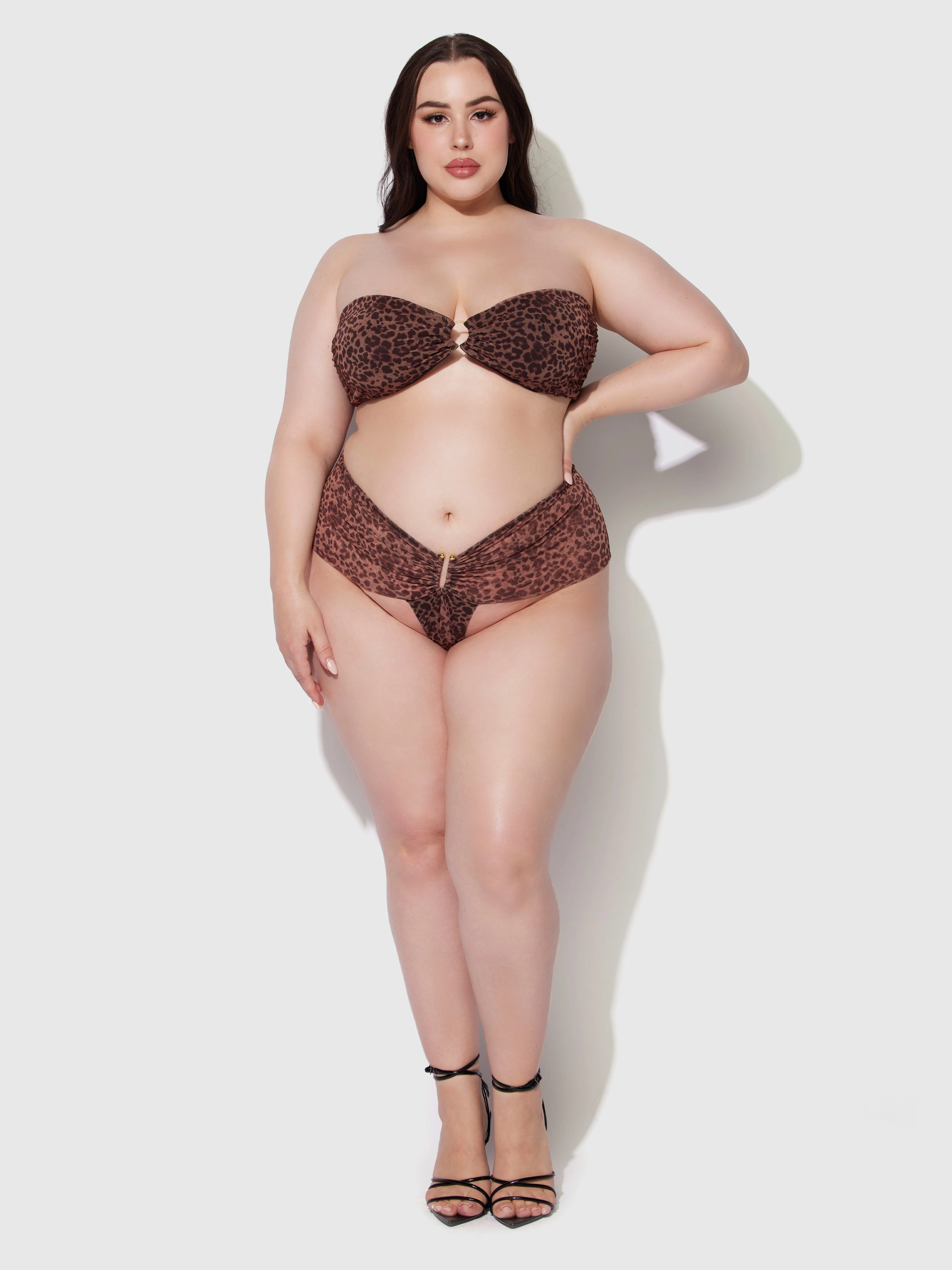 Alanza Mesh U Hook Thong Swim Bottom - Image 8
