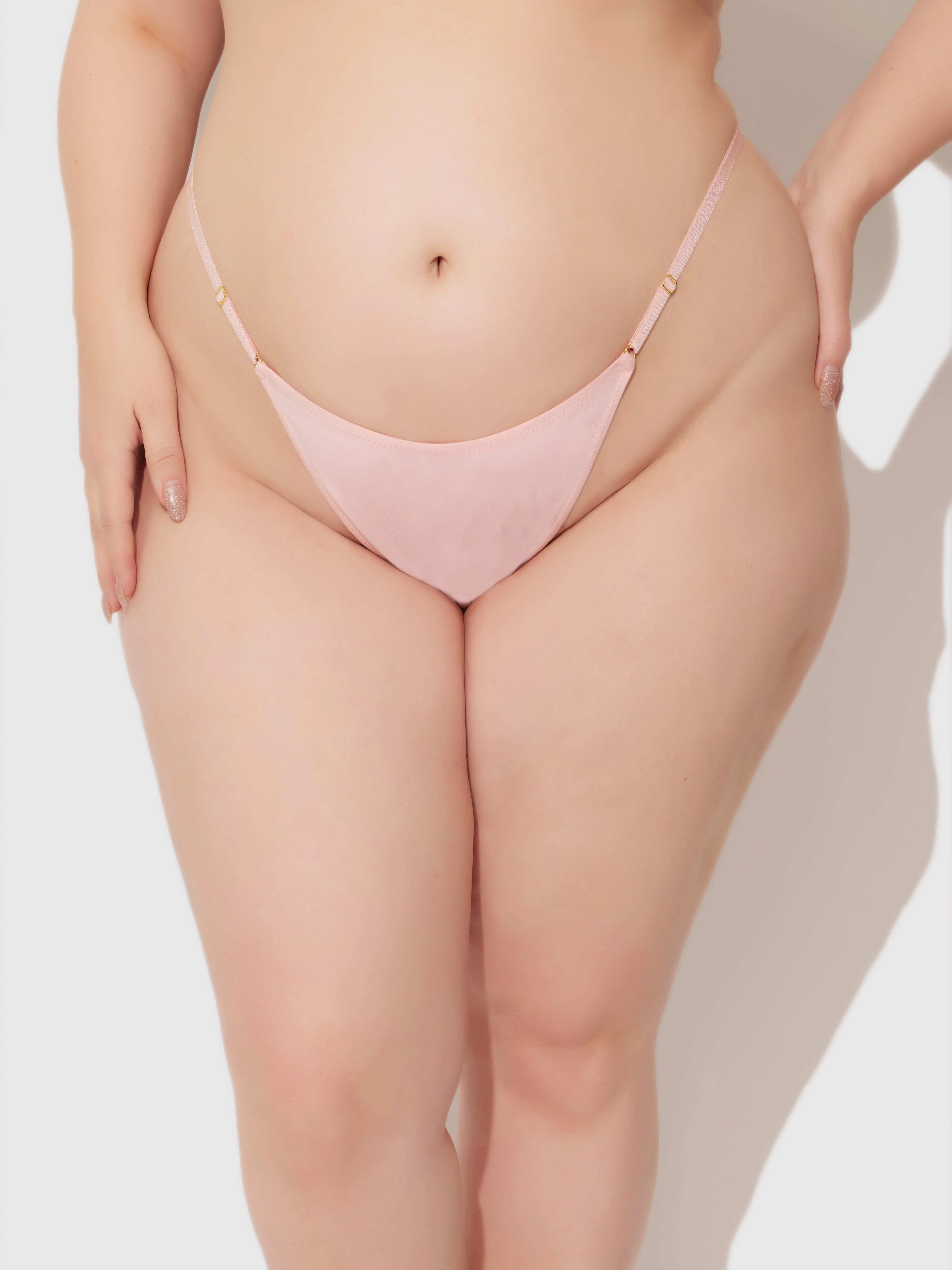Bailey Stretch Cotton Thong - Image 4