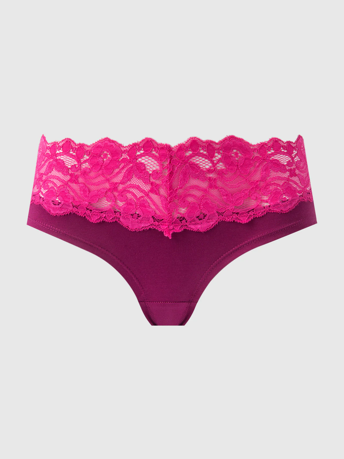Bridget Cotton & Lace Hipster - Image 7