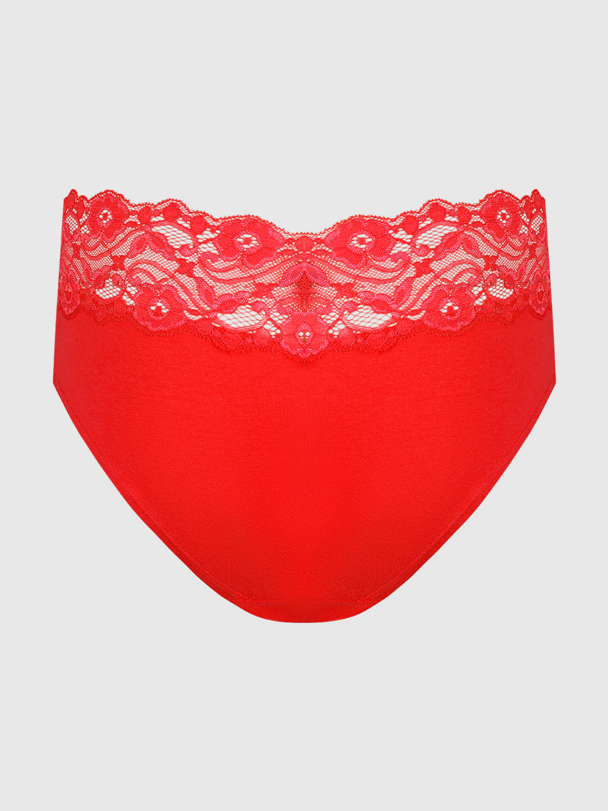 Bridget Cotton & Lace Hipster - Image 2
