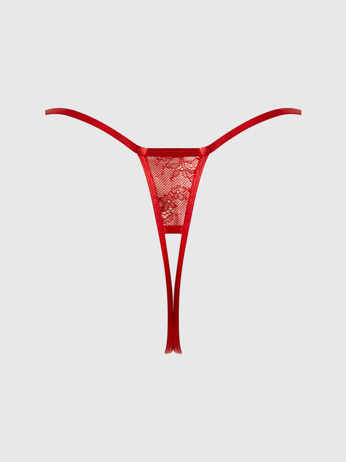 Chiara Crotchless Lace Thong - Image 9