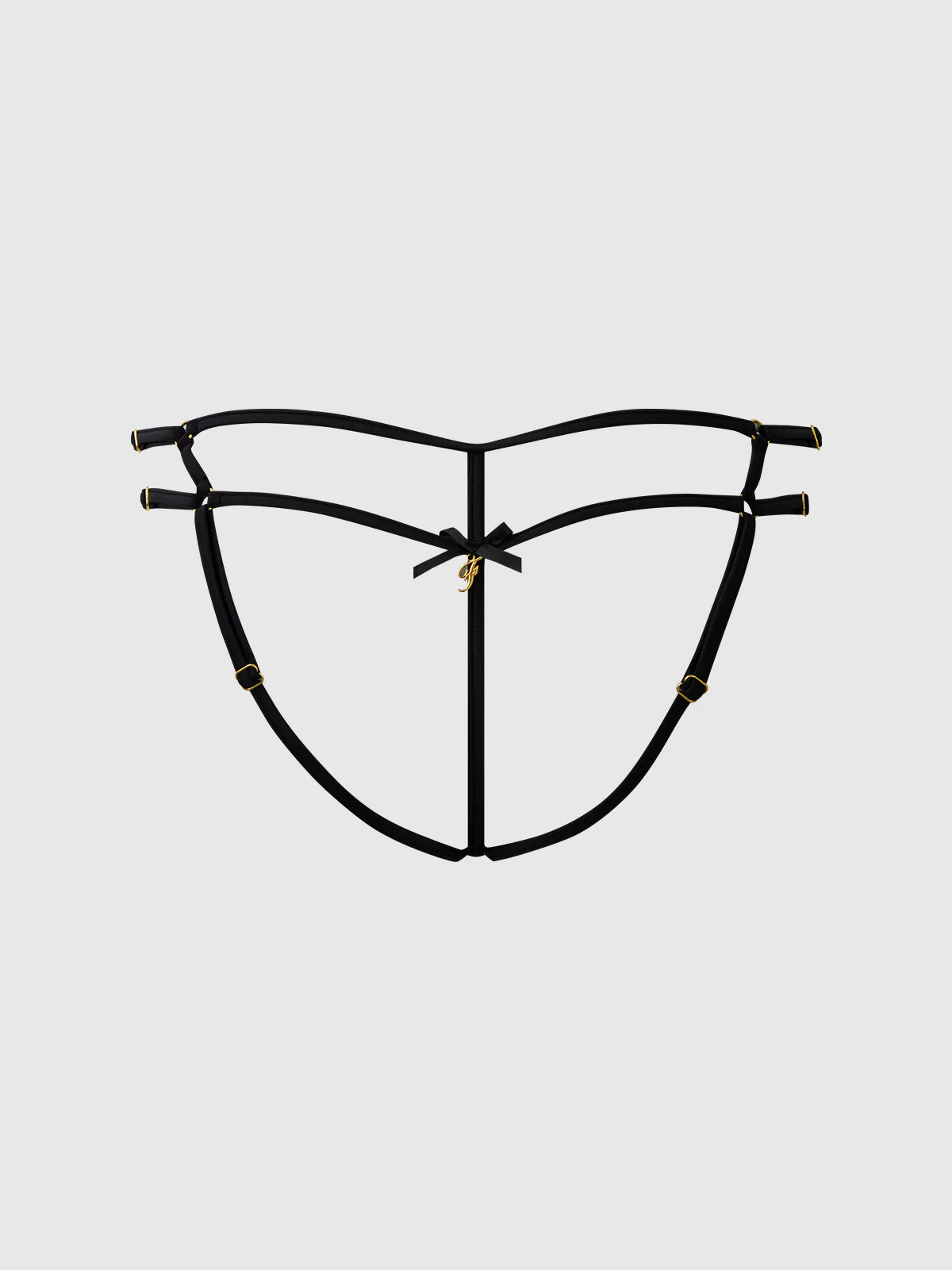 Delfina Embroidered Backless Cheeky - Image 9