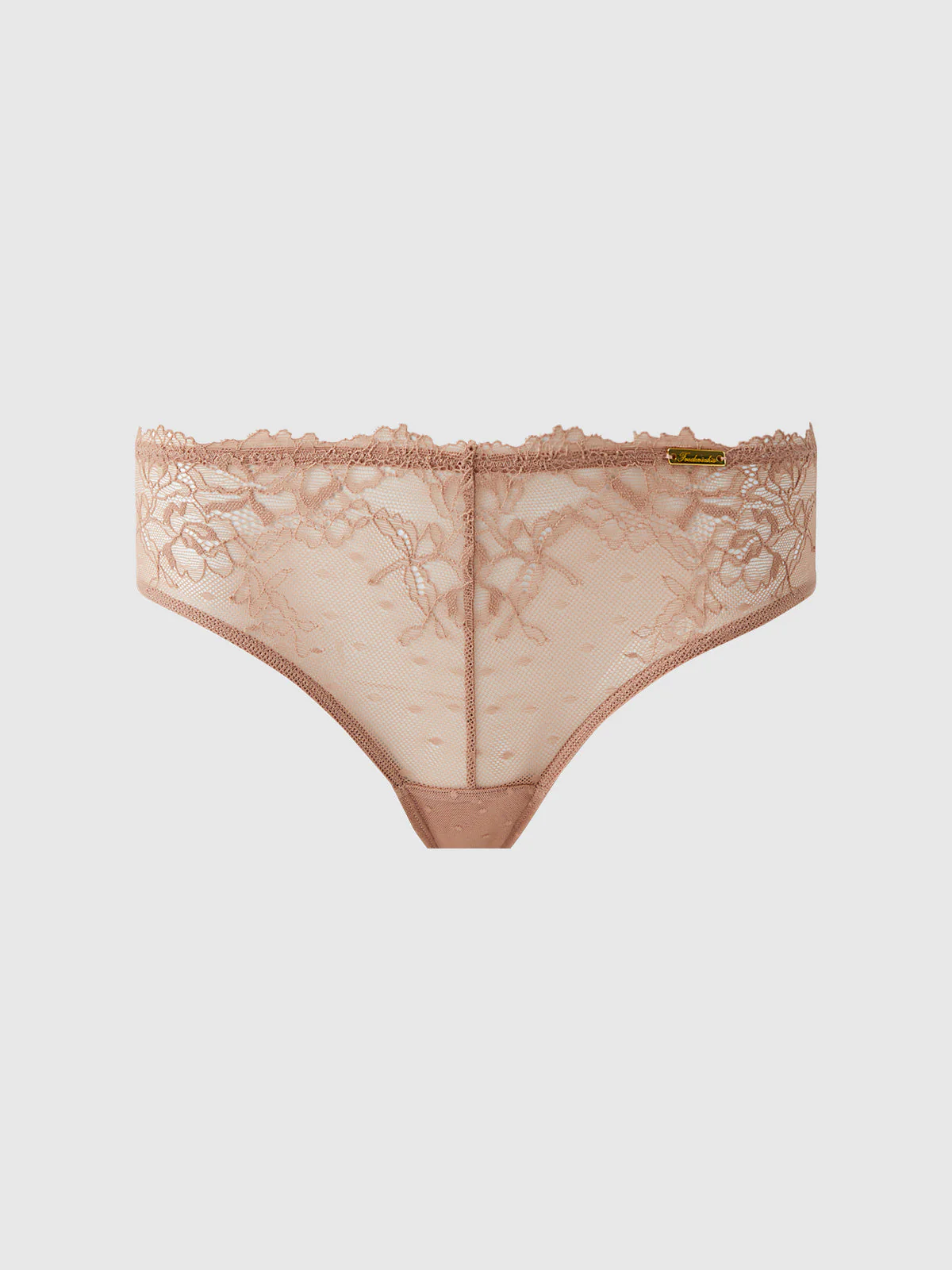 Elizabeth Lace & Rhinestone Back Cheeky - Image 7