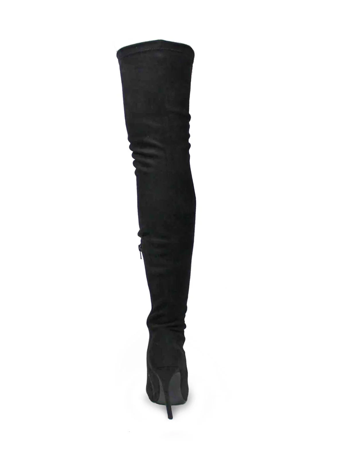 Gisele Stretchy Overknee Heeled Boots - Image 4