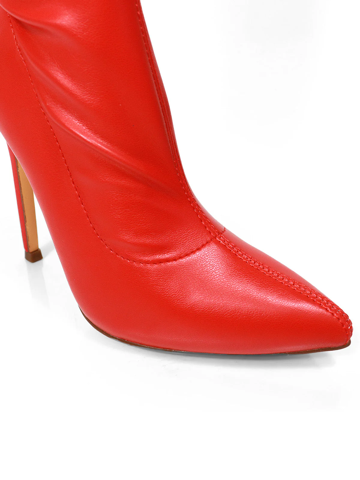 Gisele Stretchy Overknee Heeled Boots - Image 5