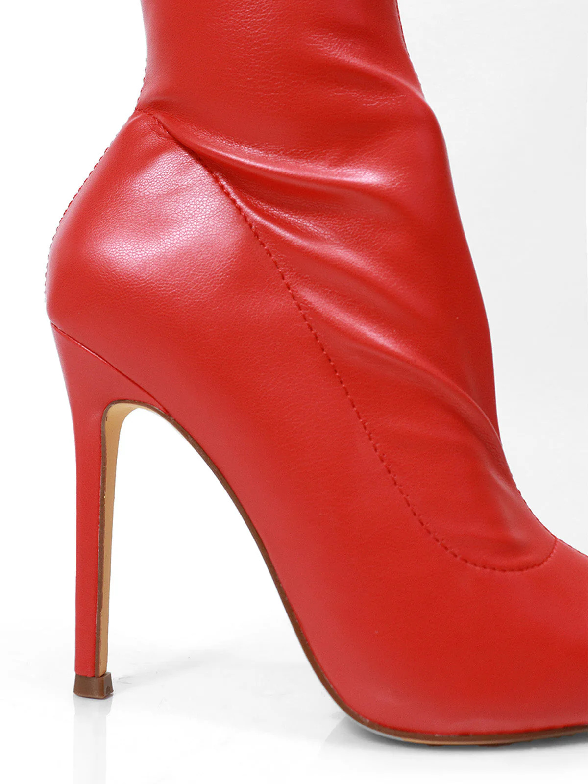 Gisele Stretchy Overknee Heeled Boots - Image 6