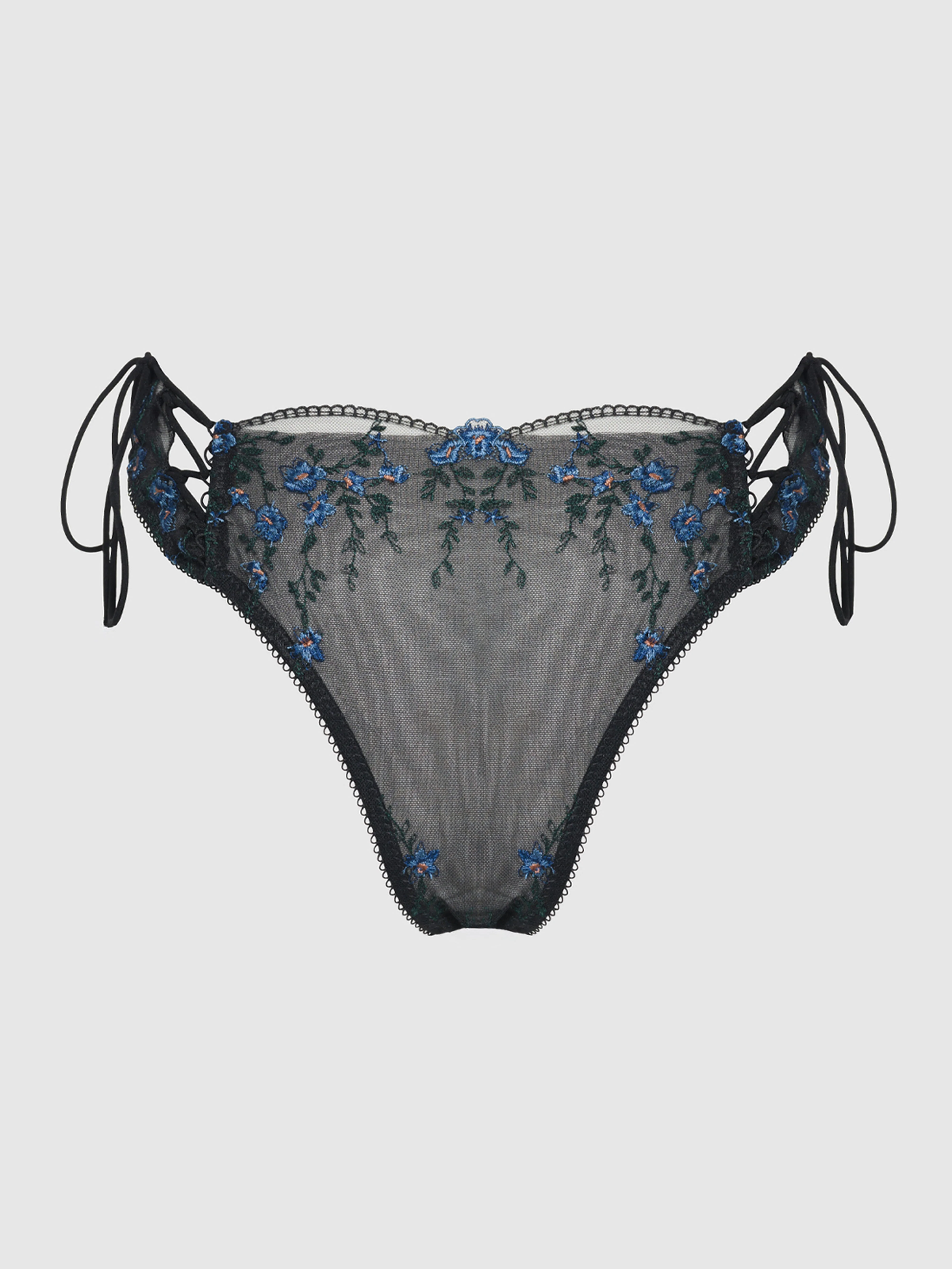 Harlow Embroidered Mesh Hipster - Image 7