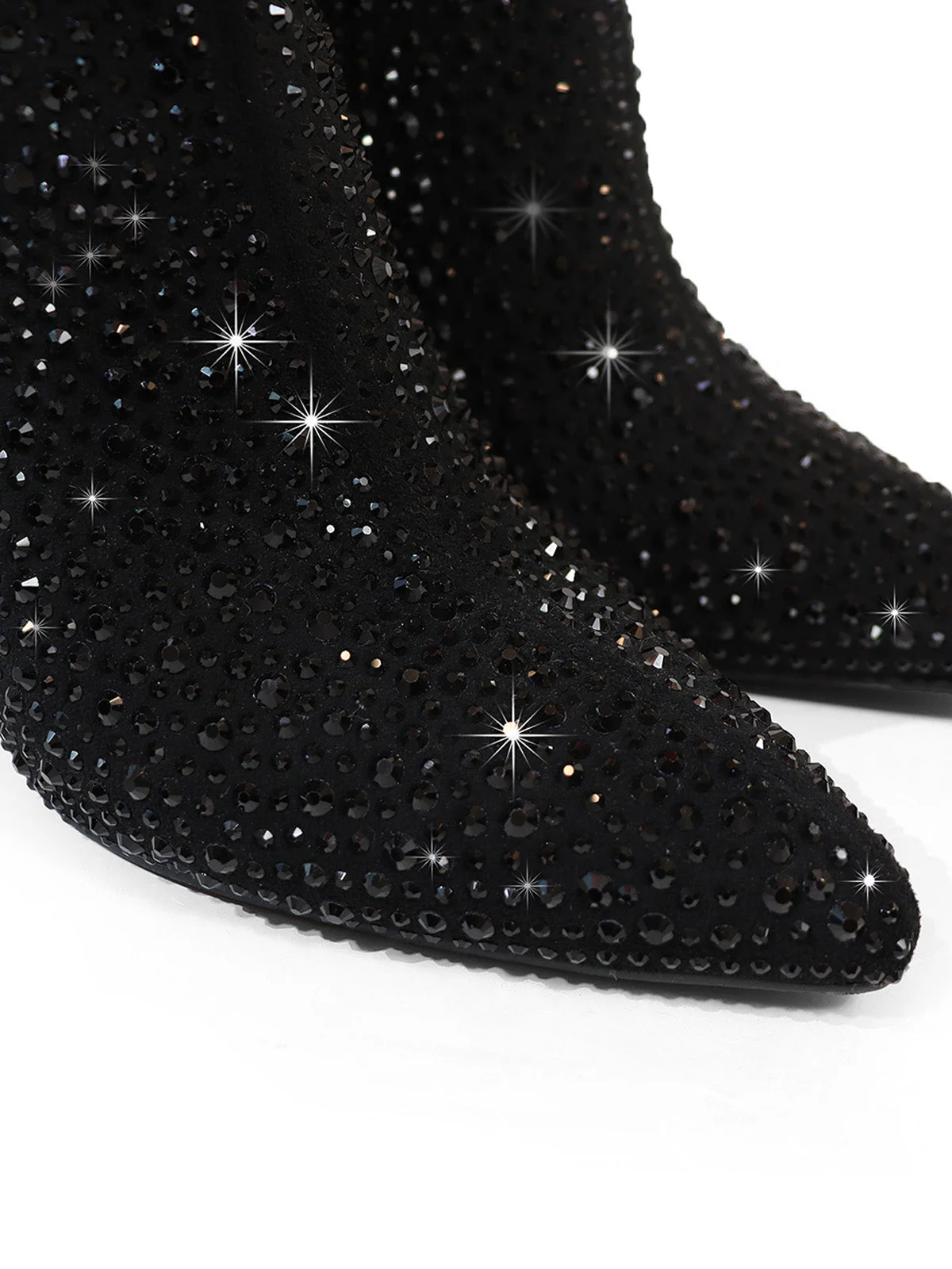 Izara Rhinestone Ankle Boots - Image 2