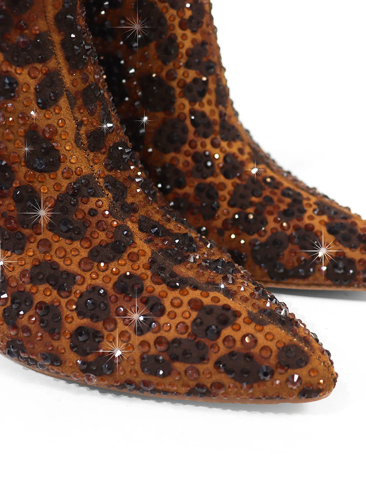 Izara Rhinestone Ankle Boots - Image 3