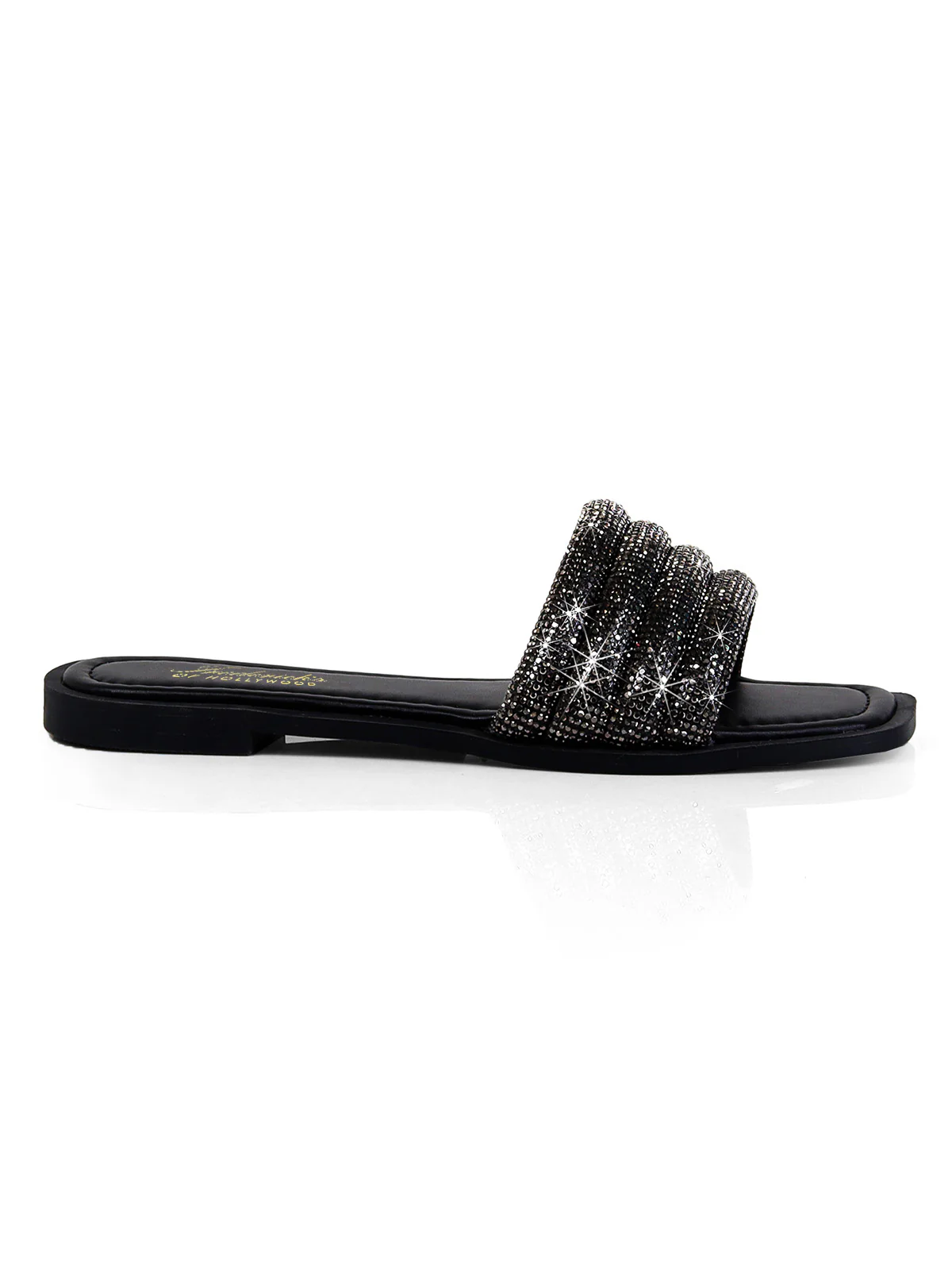 Jennifer Rhinestone Slide Sandals - Image 4
