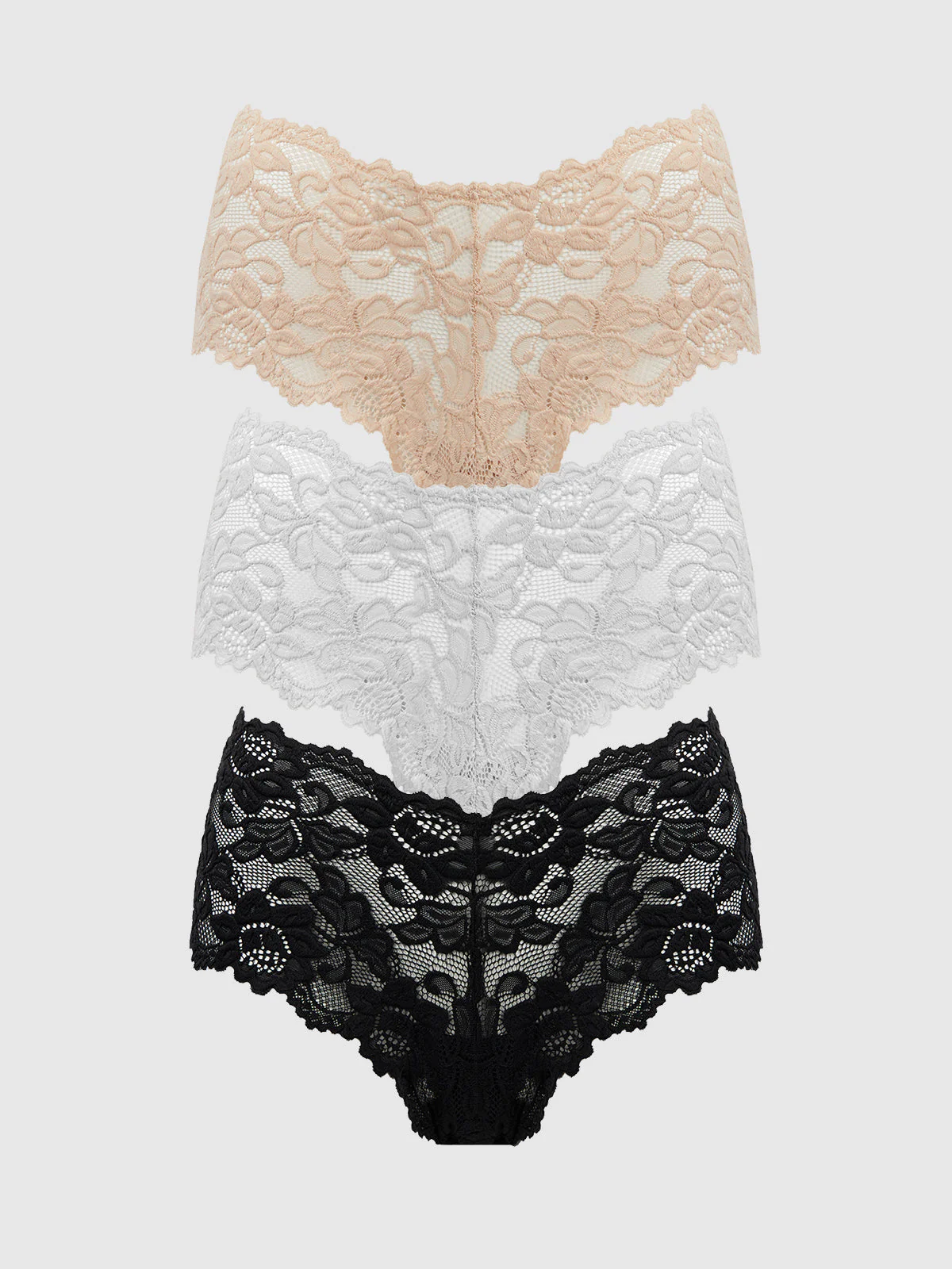 Jessica Lace Cheeky 3 Pack