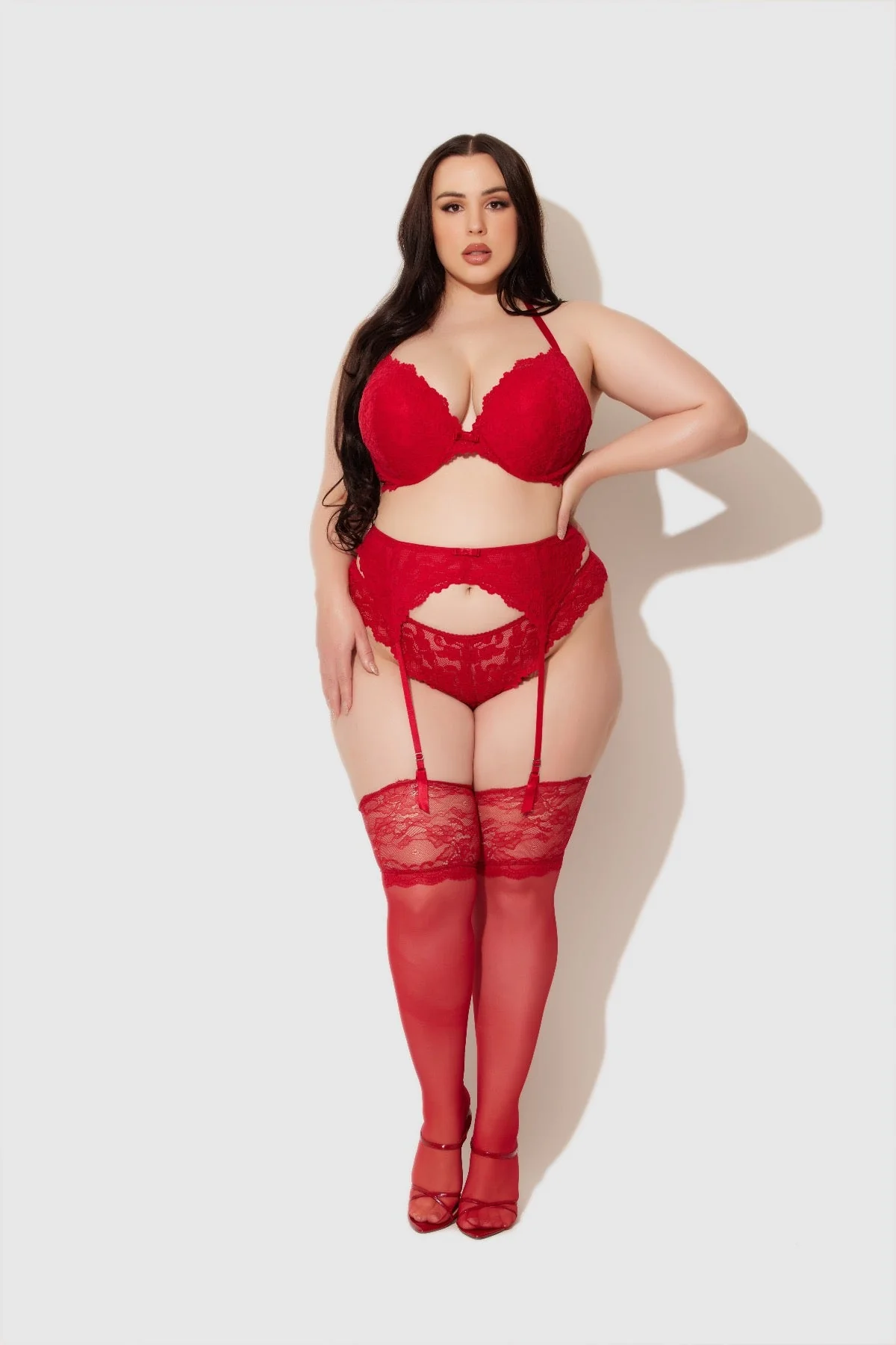Jessica Lace Garter Belt - Image 3