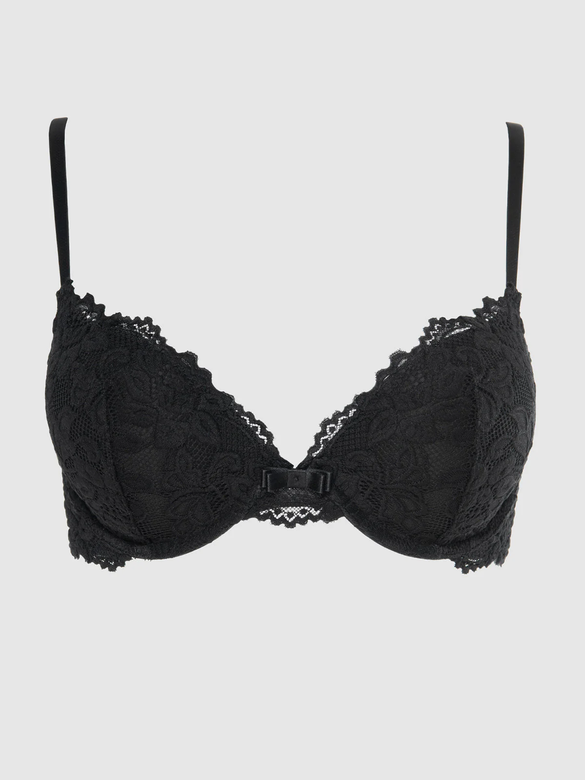 Jessica Lace Plunge Push Up Bra - Image 7