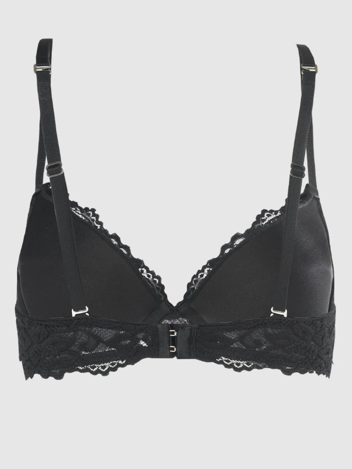 Jessica Lace Plunge Push Up Bra - Image 8