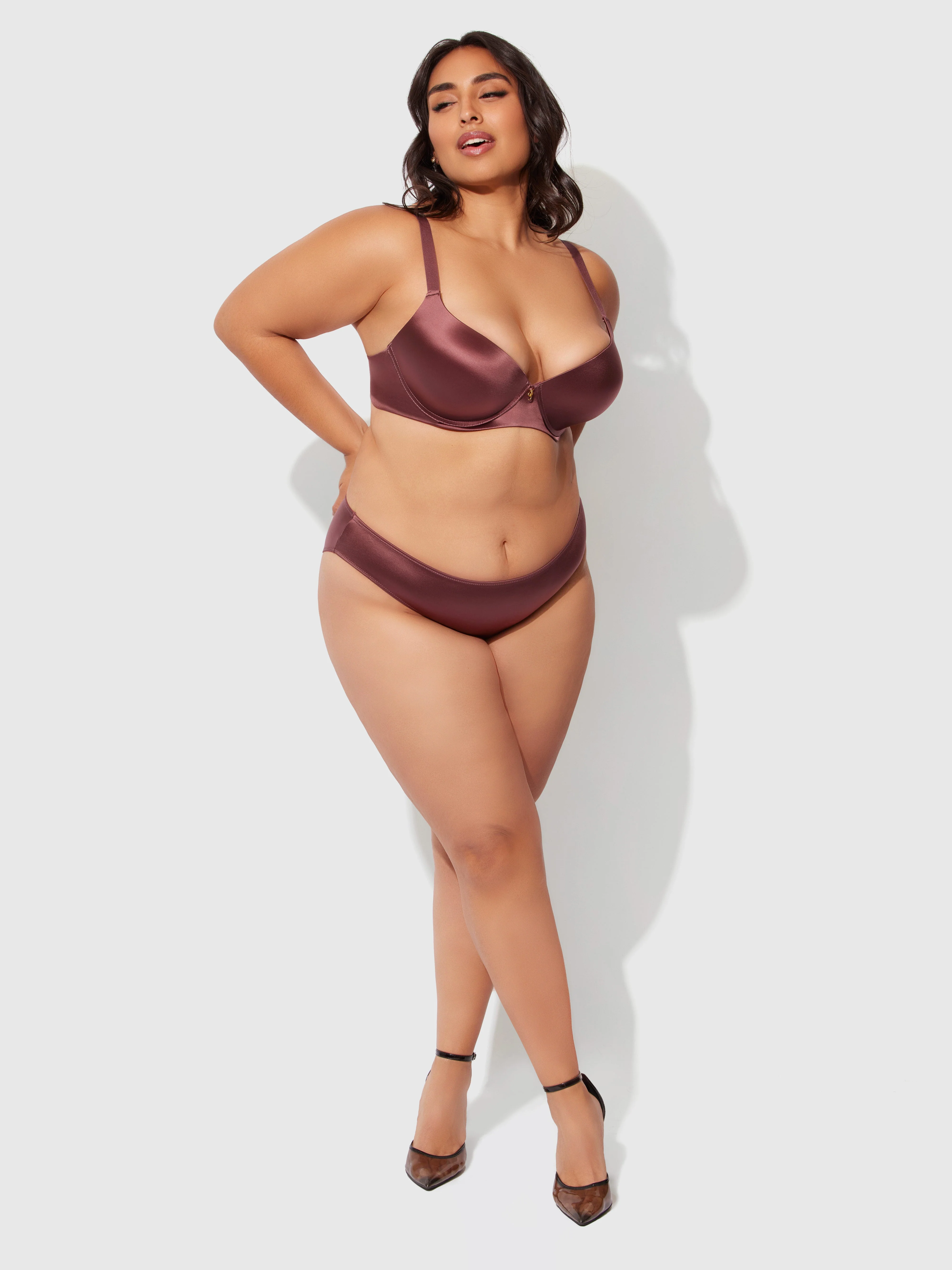 Lexi Liquid Satin Hipster - Image 6