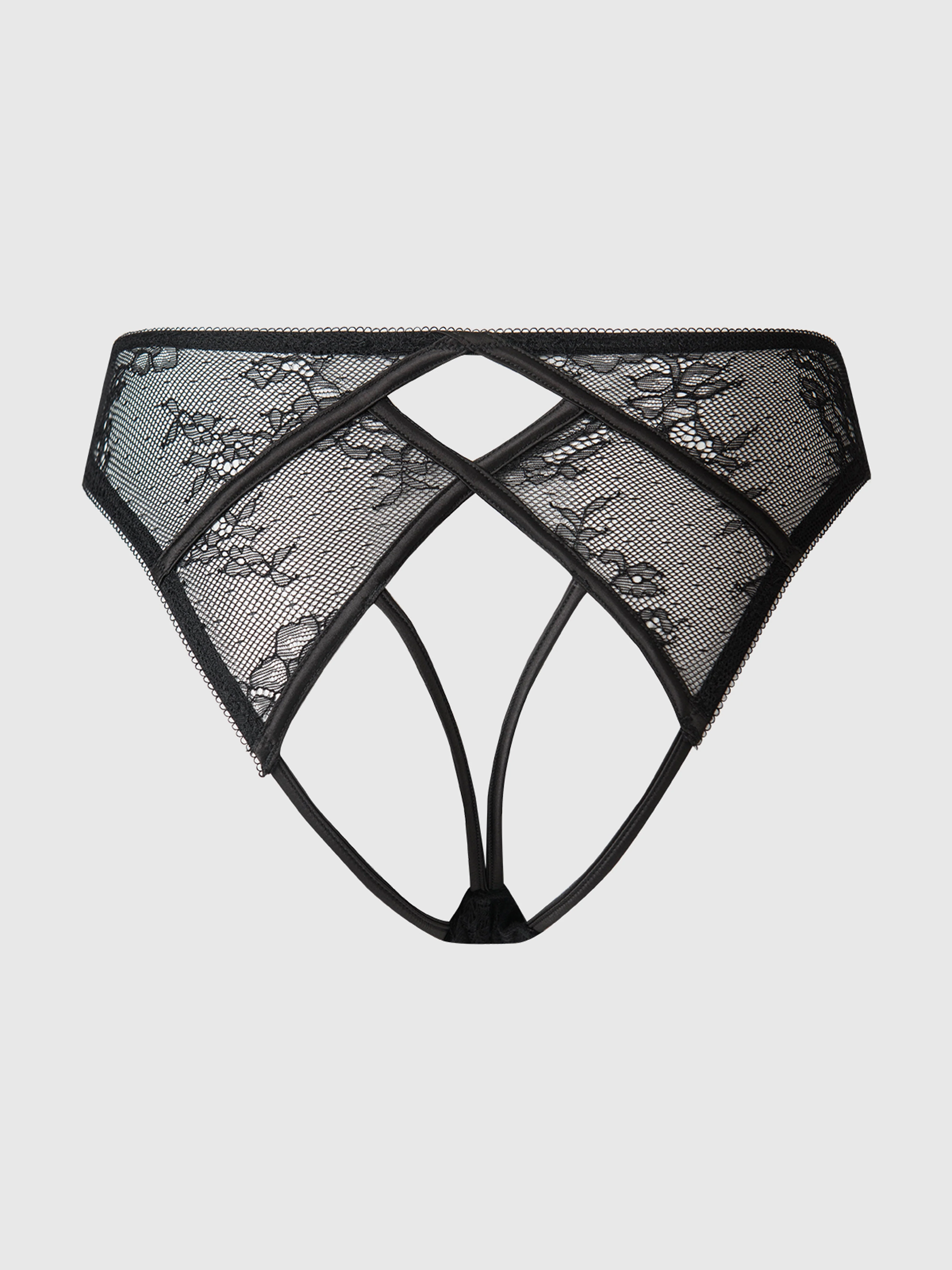 Luella Backless Lace Hipster - Image 10