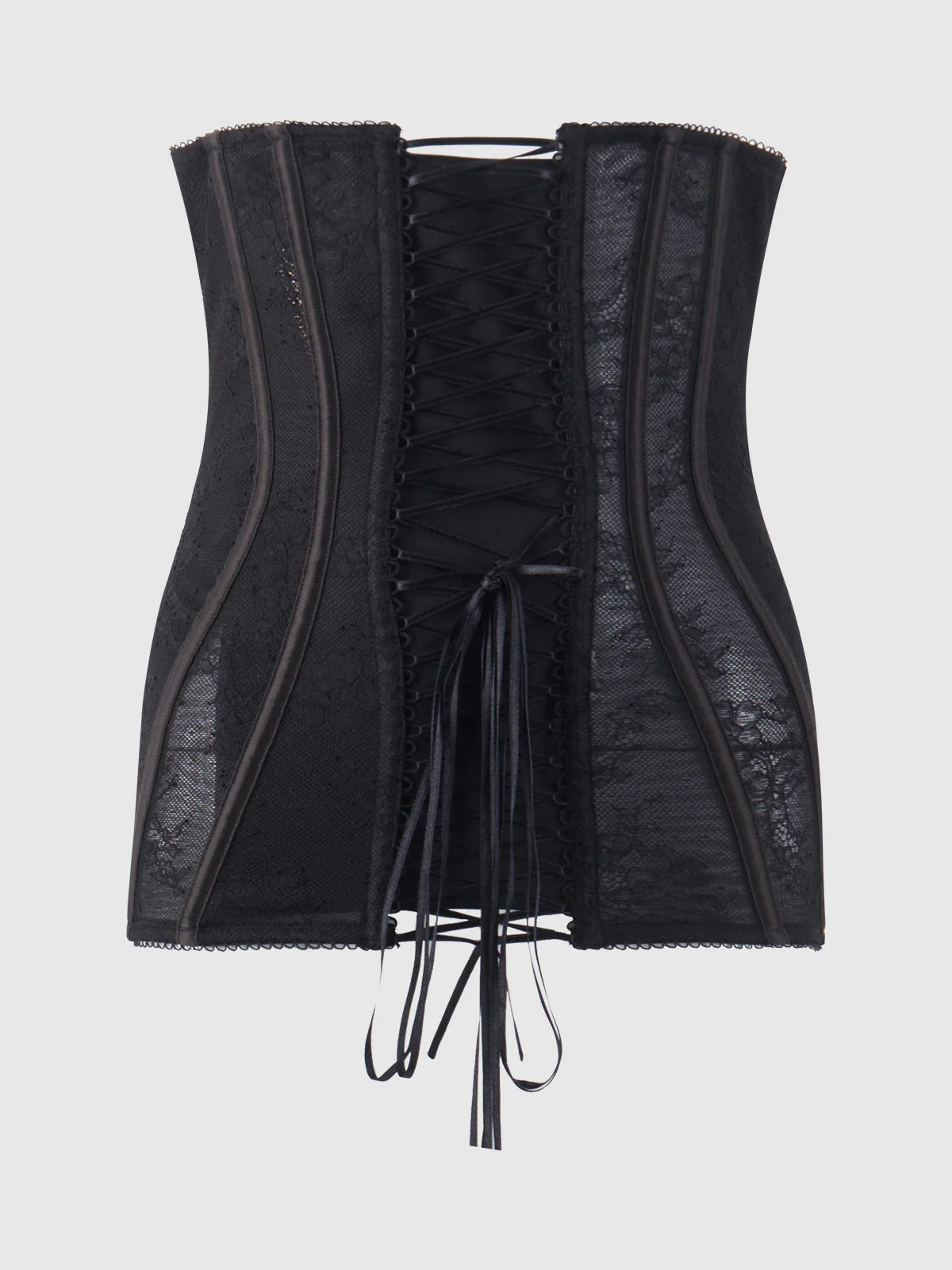 Luella Lace Straight Top Corset - Image 10