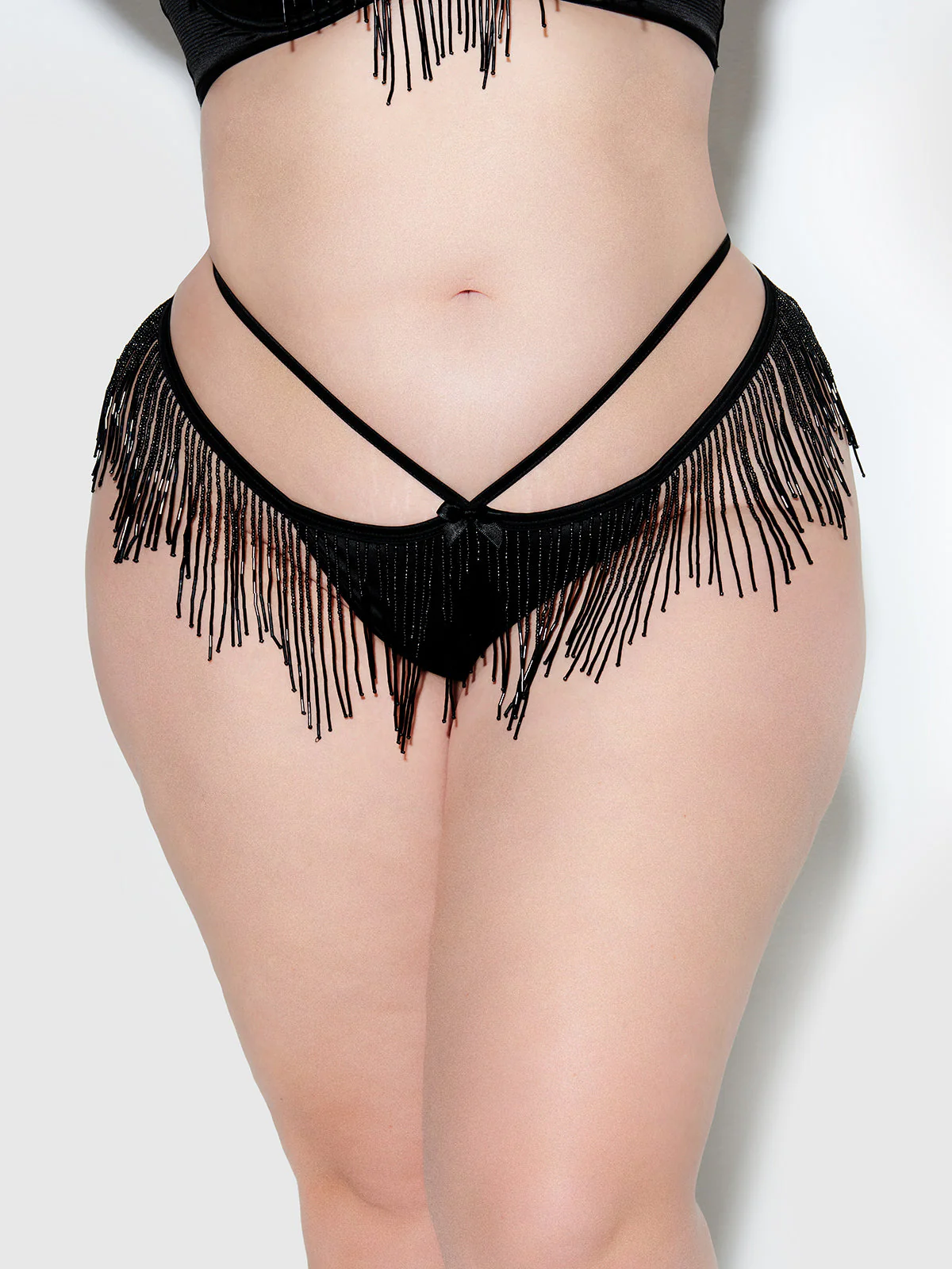 Lune Beaded & Strappy Thong - Image 9