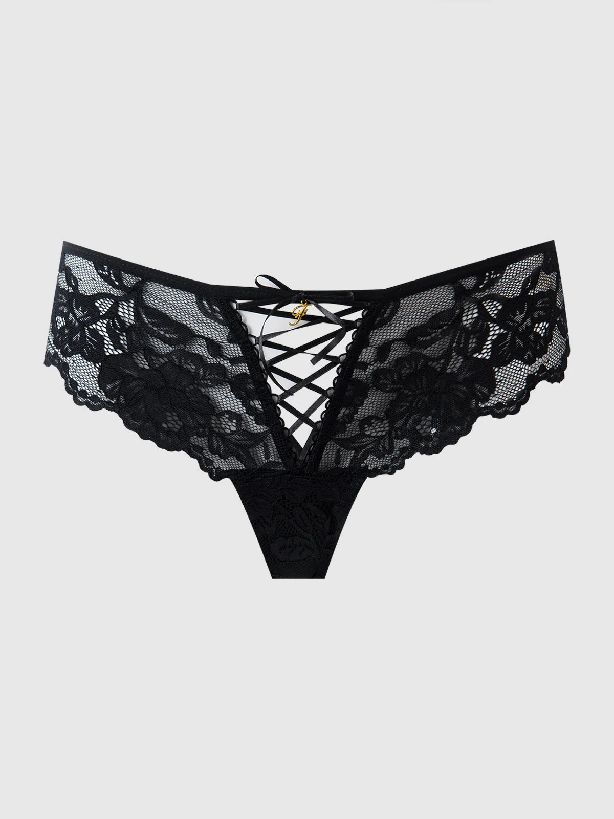 Mabel Lace Up Front Tanga - Image 7