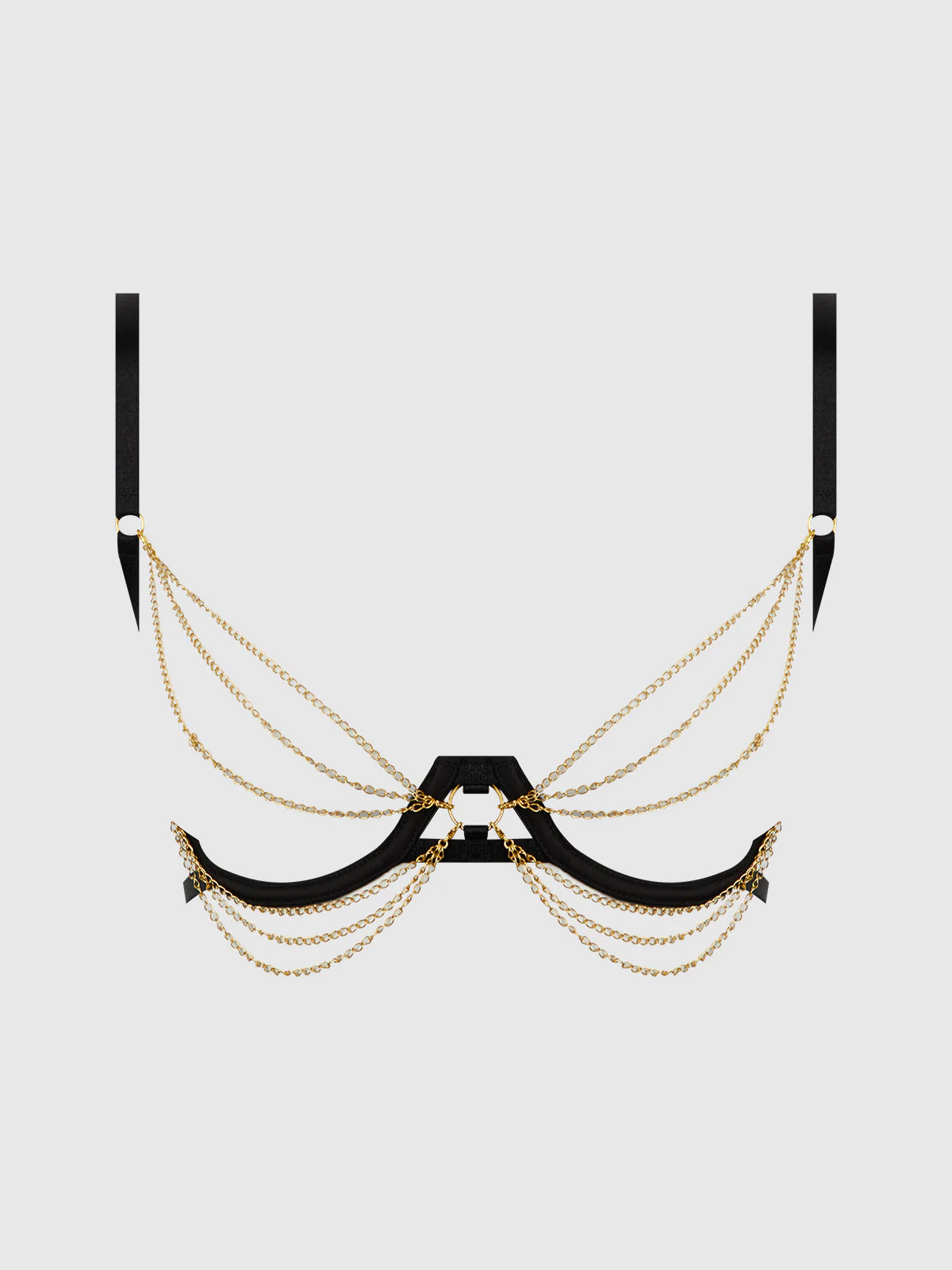 Maeve Chain Open Cup Underwire Bra - Image 10