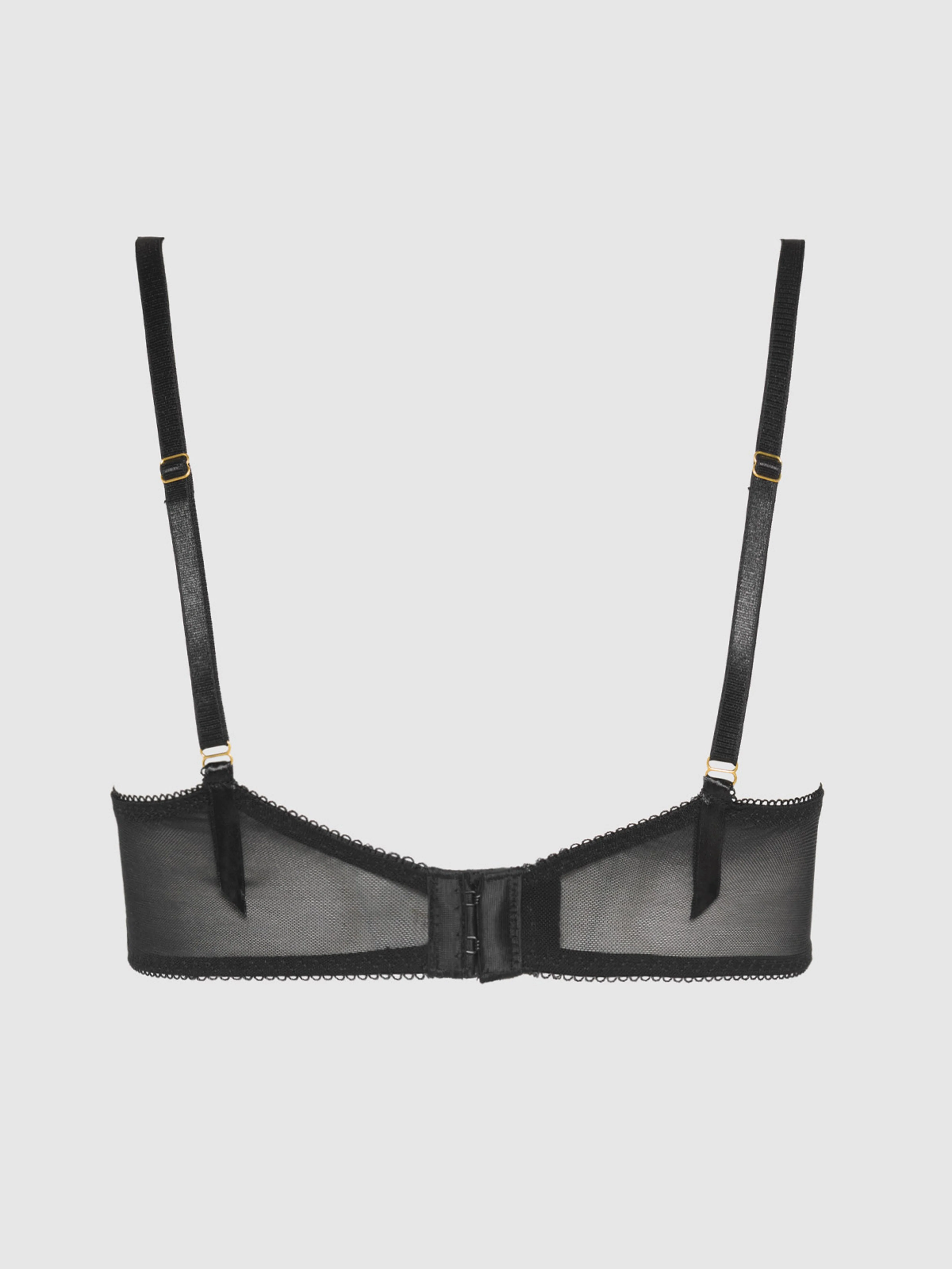 Melrose Embroidered Garter Bralette - Image 11