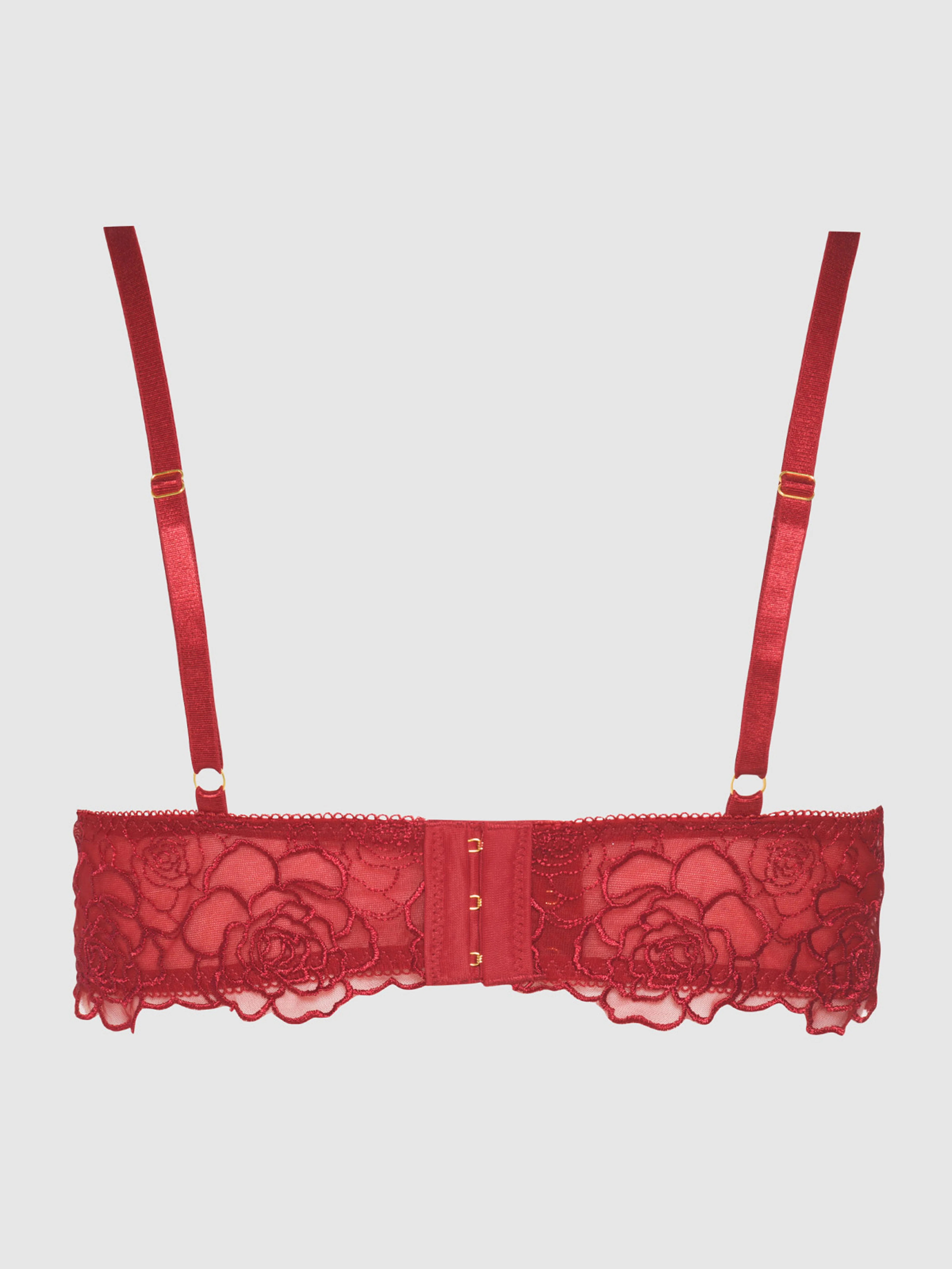 Melrose Embroidered Unlined Bra - Image 6
