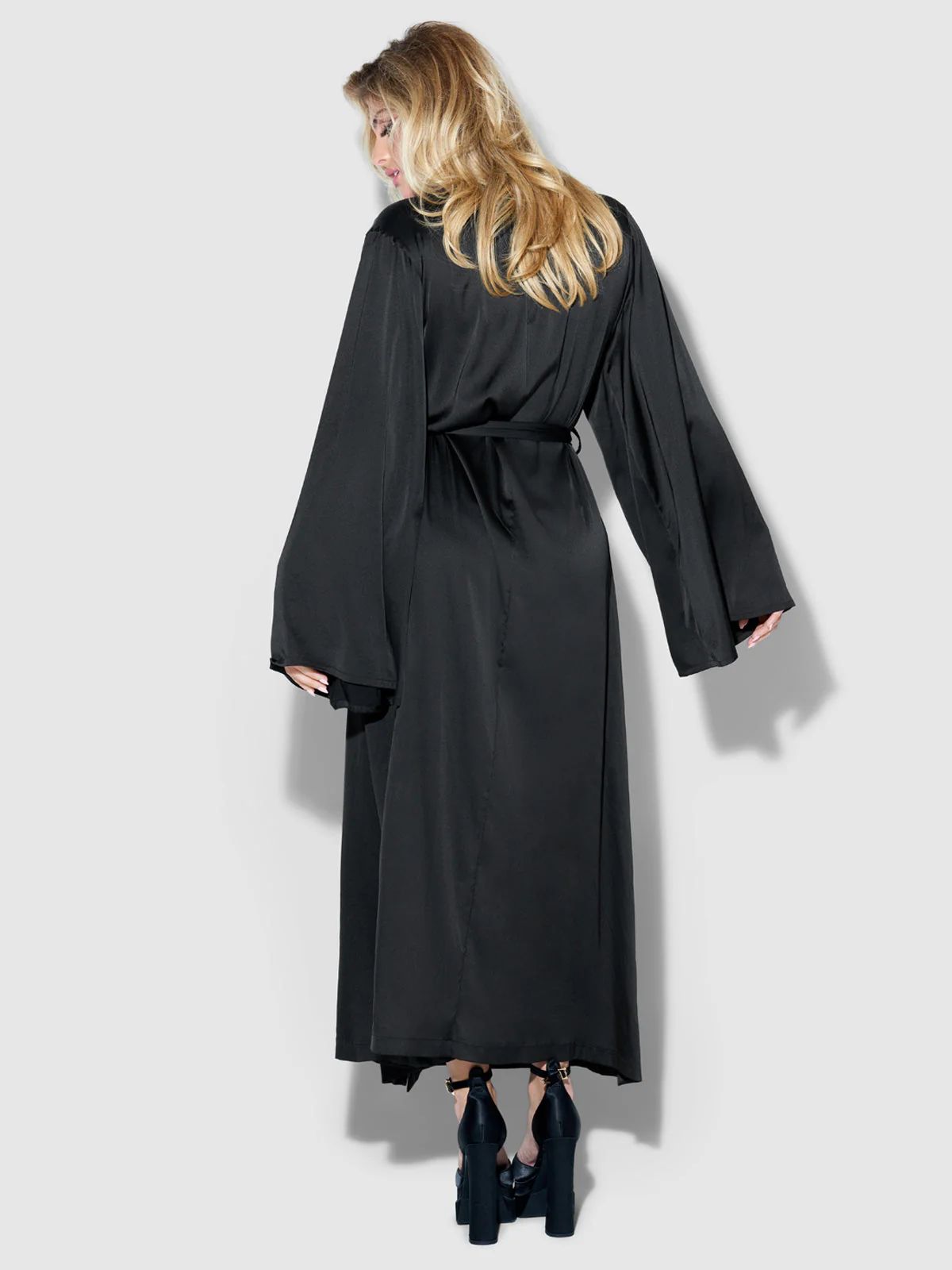 Petra Satin Long Robe - Image 5
