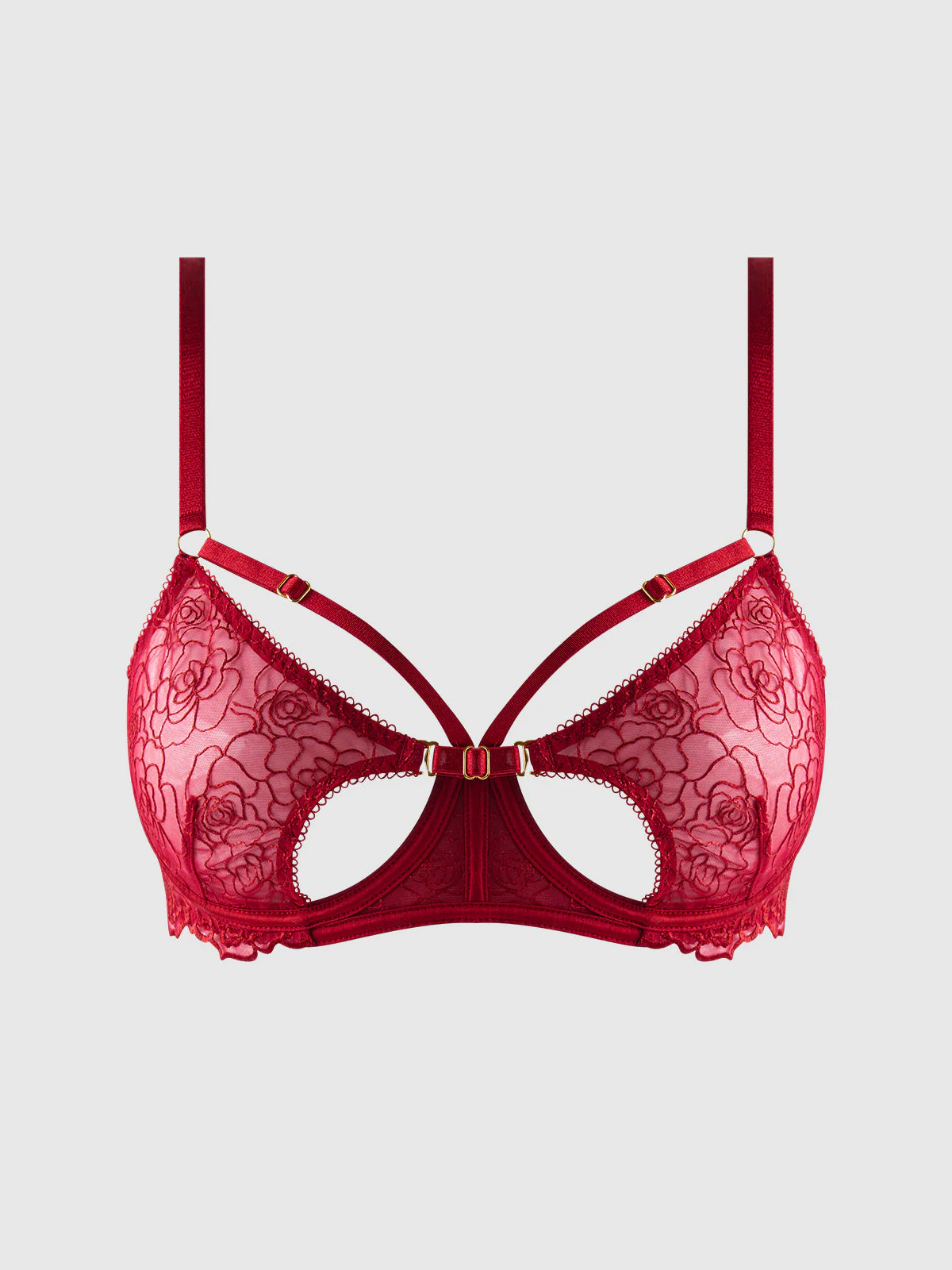 Melrose Strappy Cutout Bra - Image 11