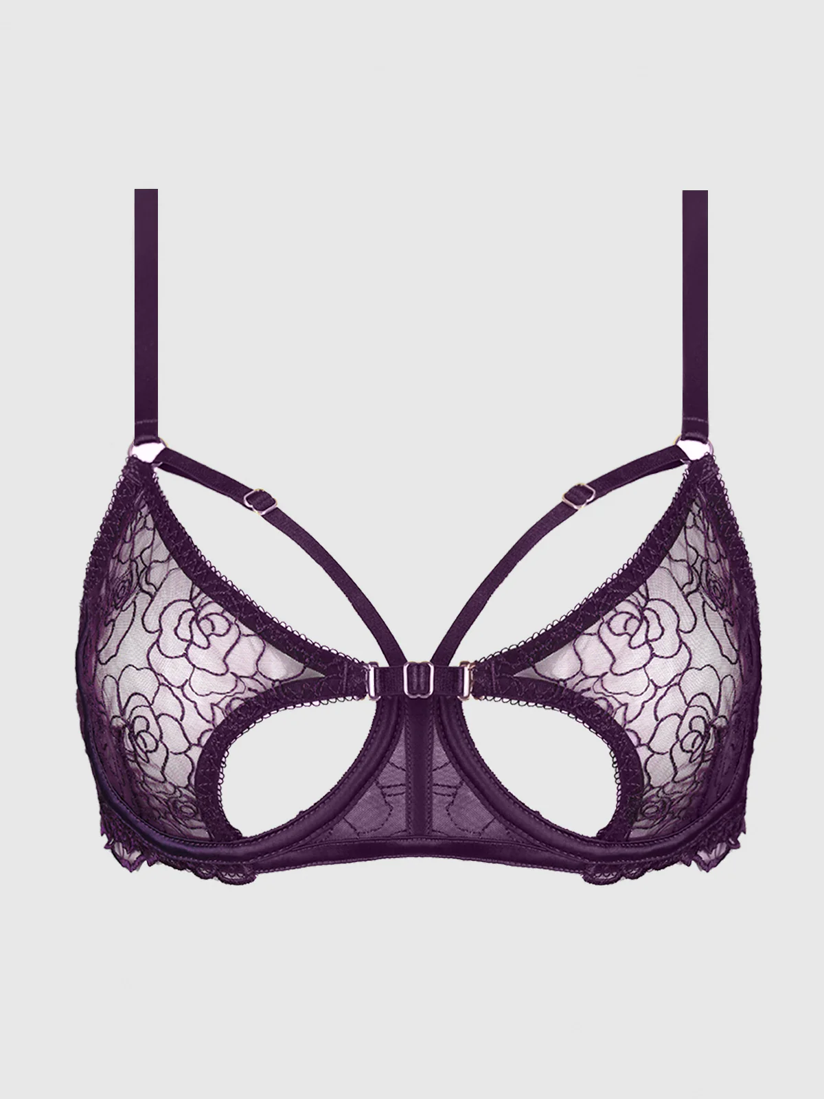 Melrose Strappy Cutout Bra - Image 5