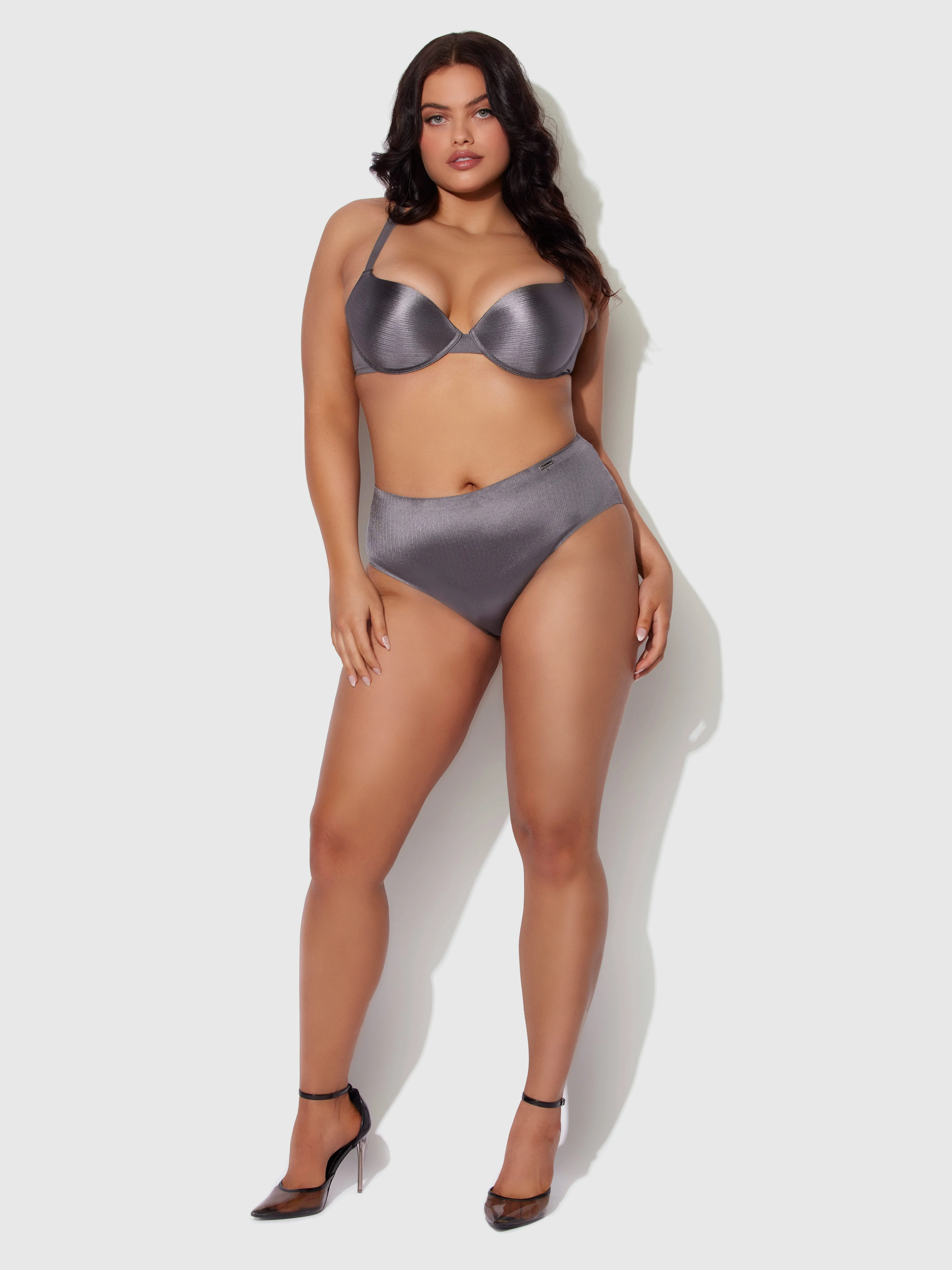 Mira Shimmer Micro Push Up T-Shirt Bra - Image 7