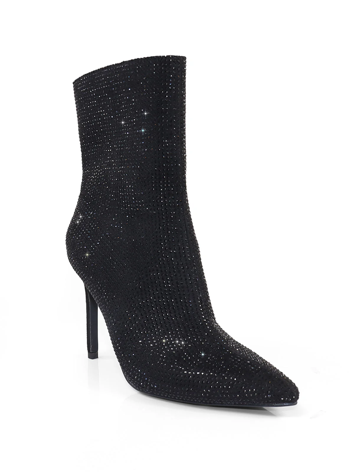 Nadia Rhinestone Booties - Image 4