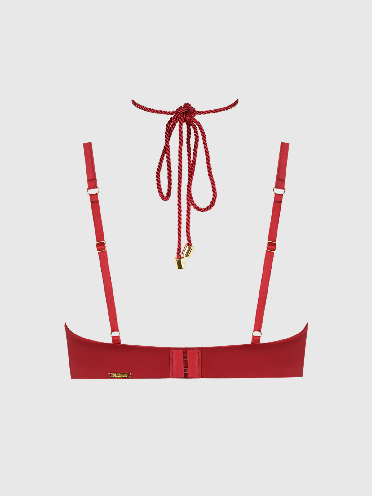 Nadya Liquid Satin & Rope Openable Cup Bra - Image 7