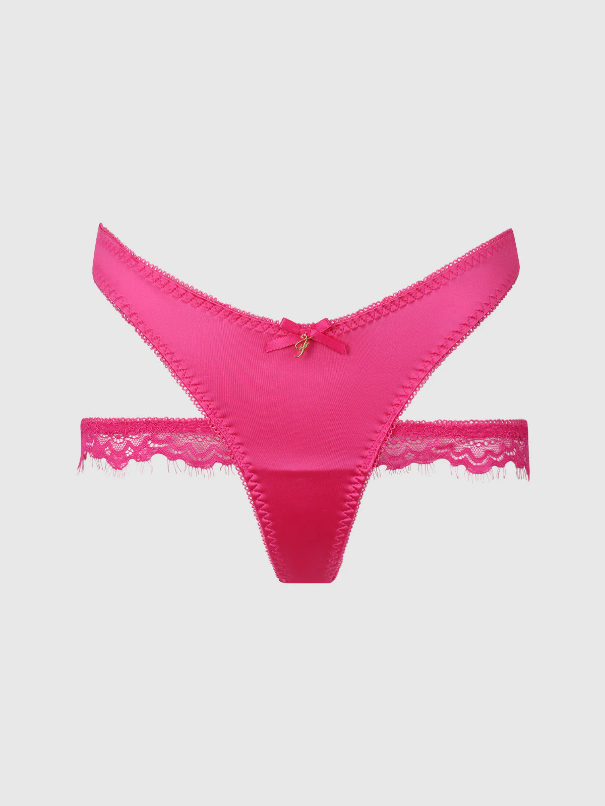 Neev Lace  & Oilslick Strappy Back Tanga - Image 4