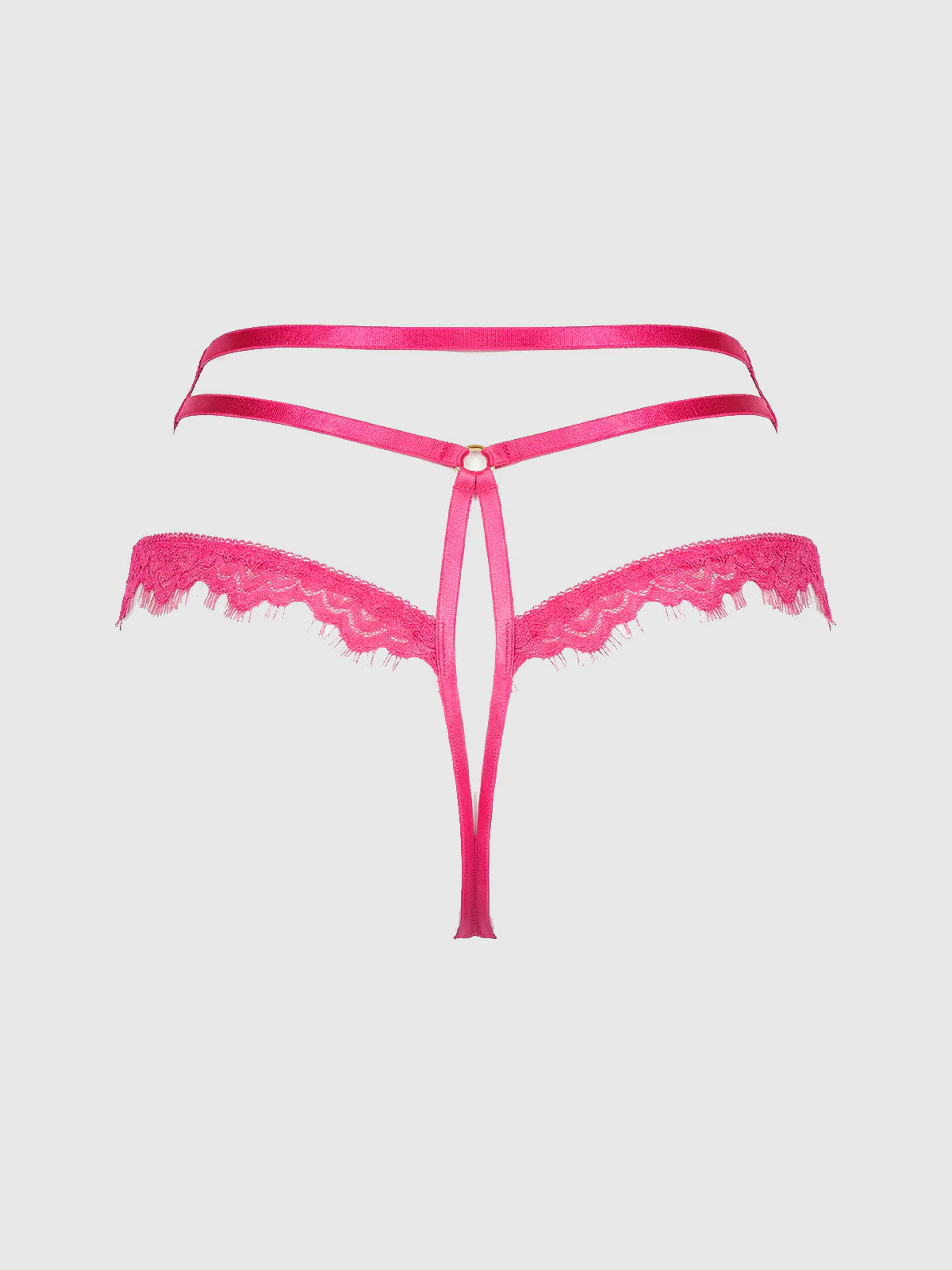 Neev Lace  & Oilslick Strappy Back Tanga - Image 5
