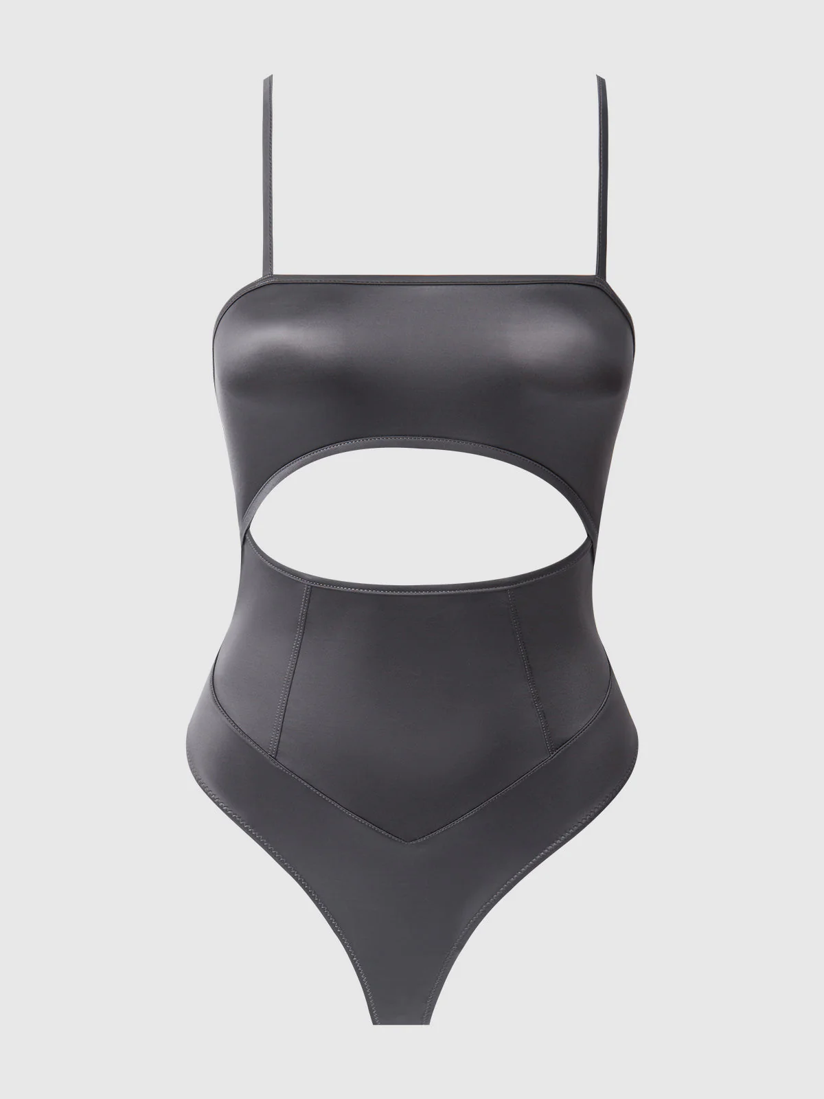 Neev Oil Slick Cutout Scoop Back Bodysuit - Image 8