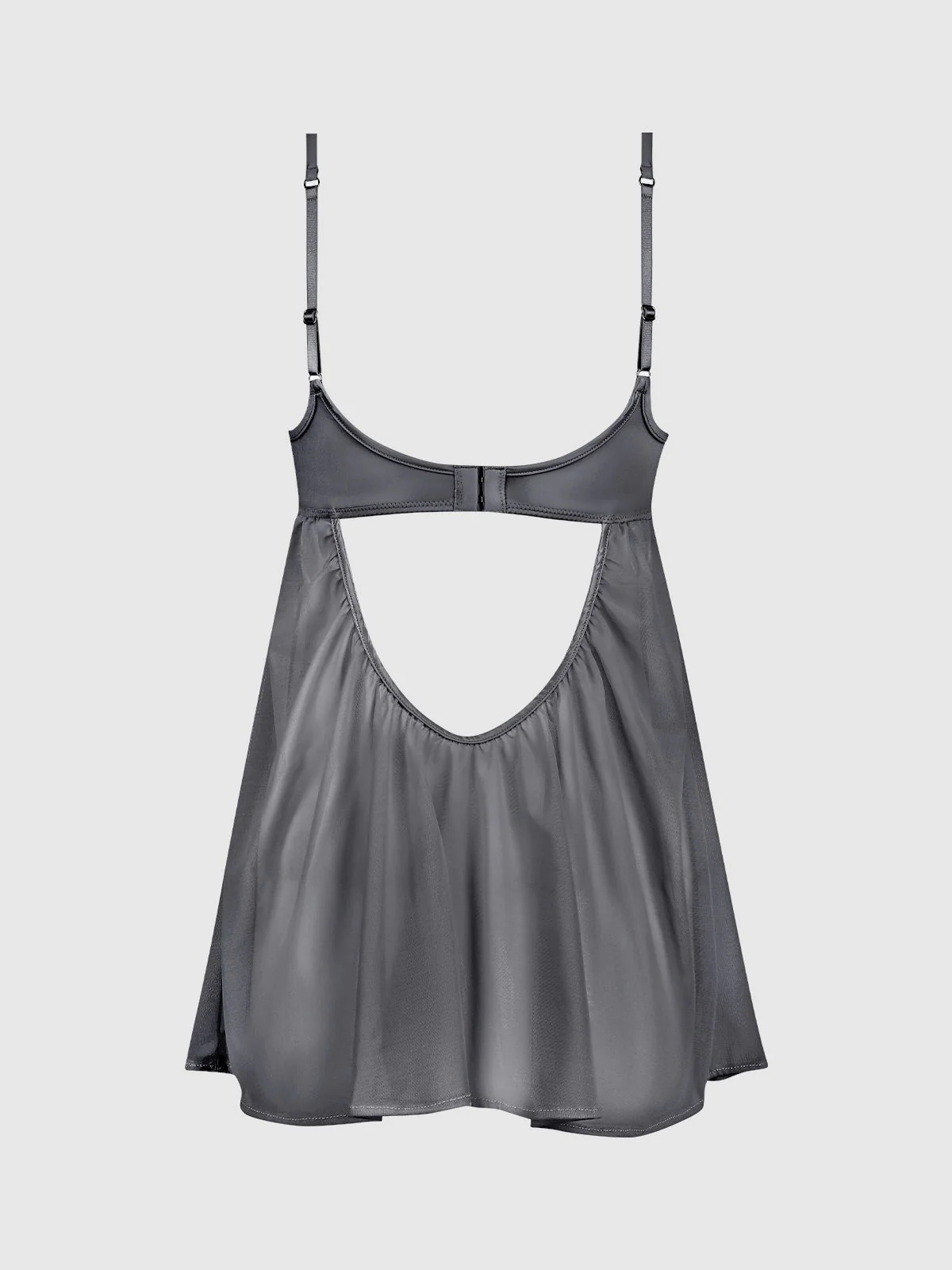 Neev Oil Slick Openable Cup Underwire Babydoll - Image 6
