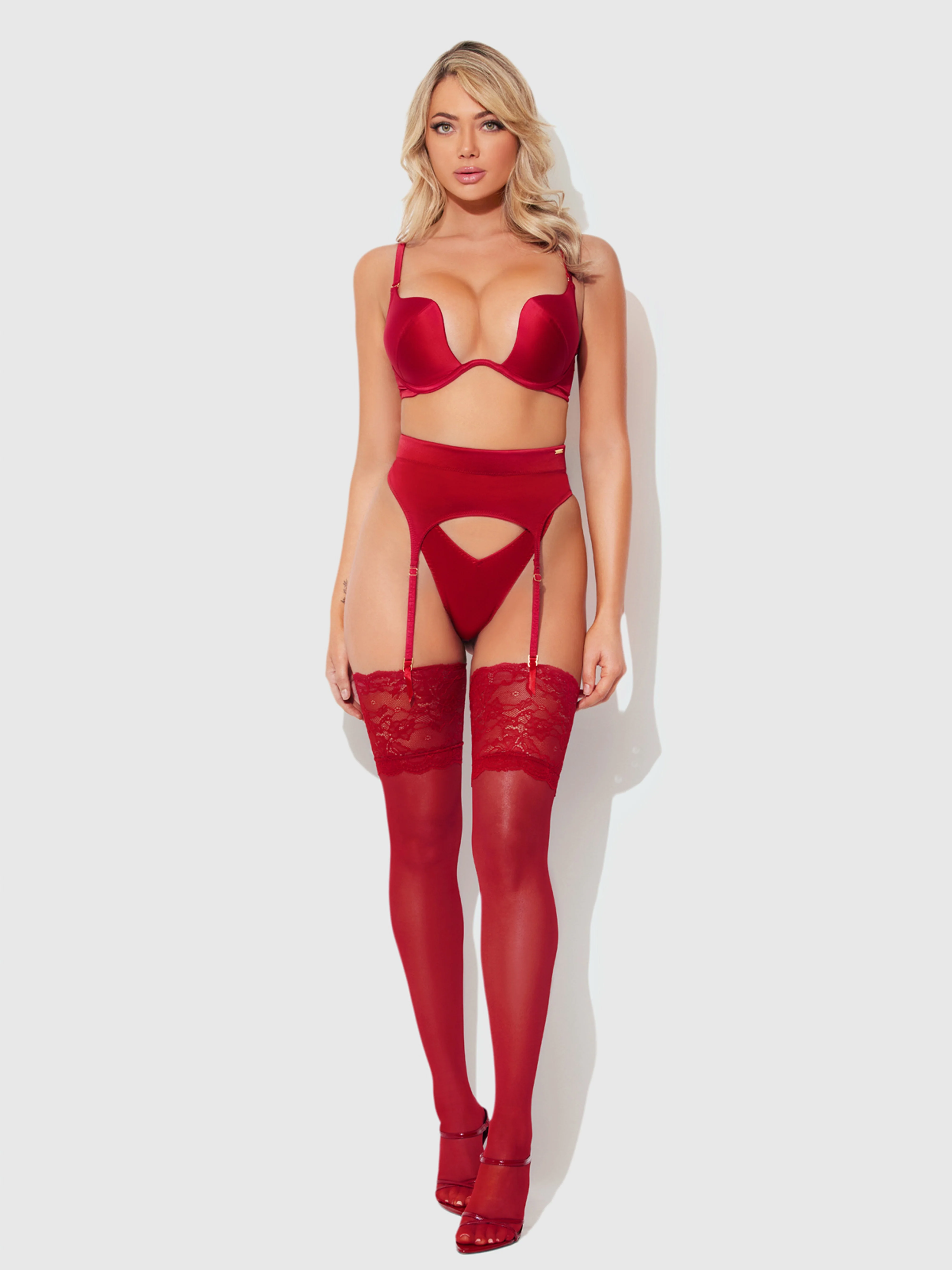 Petra Satin Garter - Image 4
