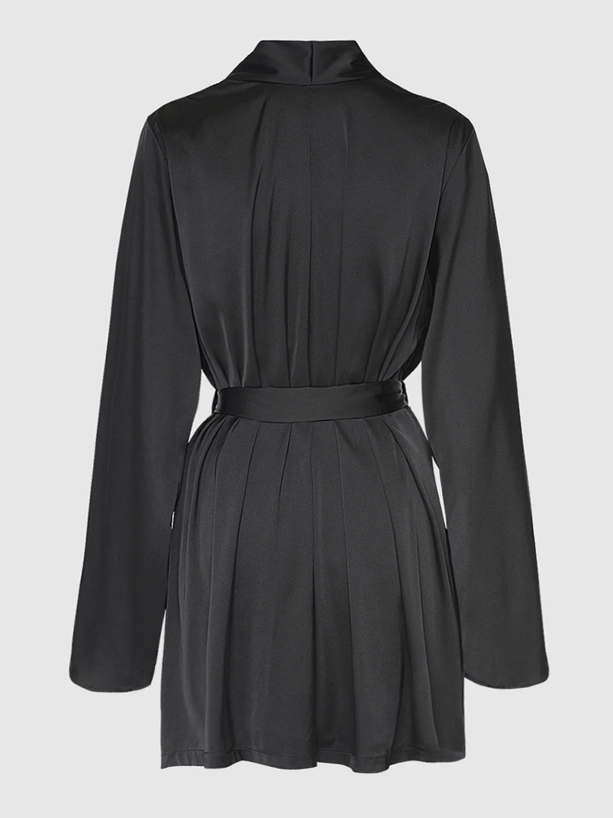 Petra Satin Short Robe - Image 10