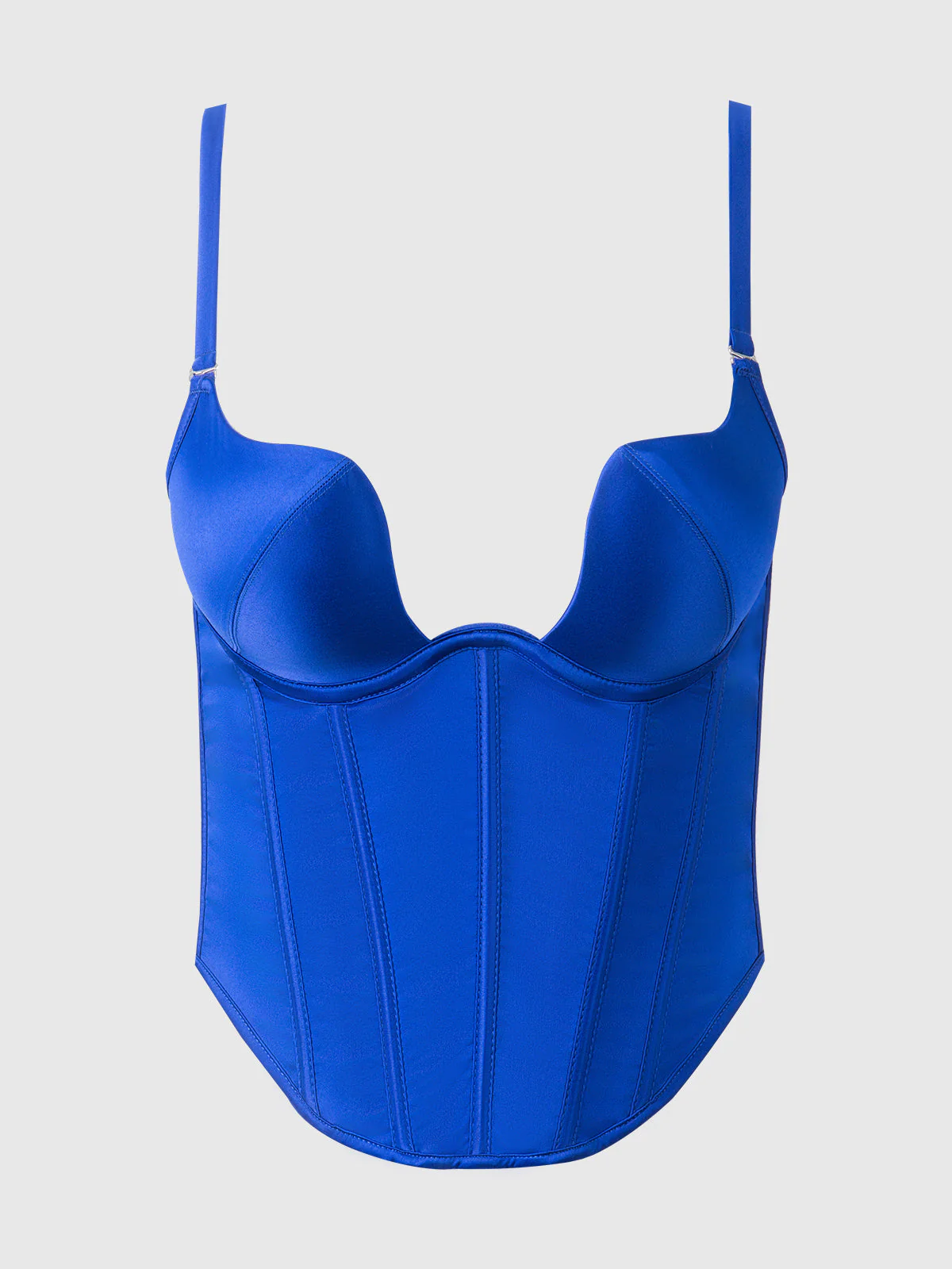 Petra Swirl Plunge Push Up Bustier - Image 16