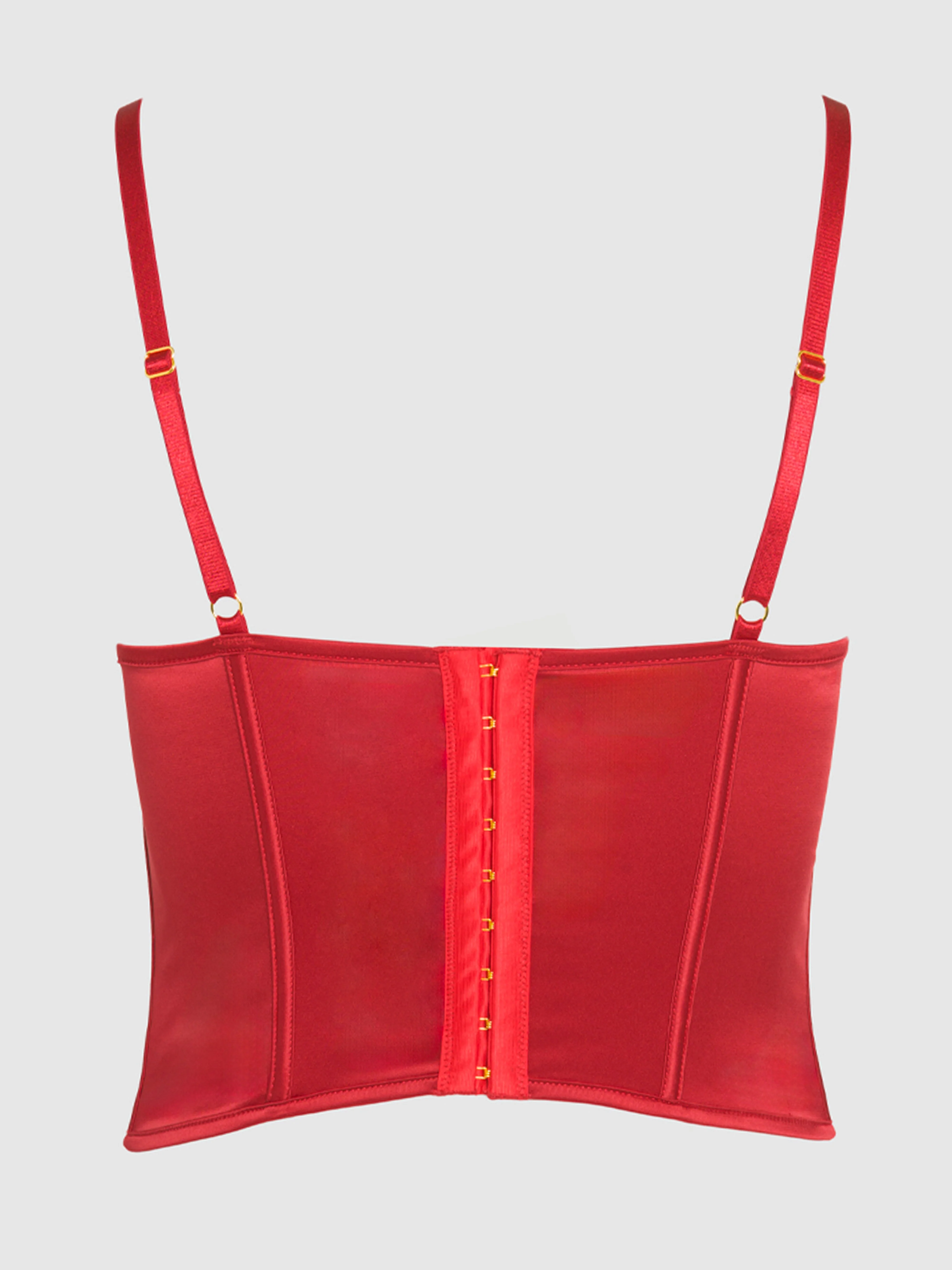 Petra Swirl Plunge Push Up Bustier - Image 9