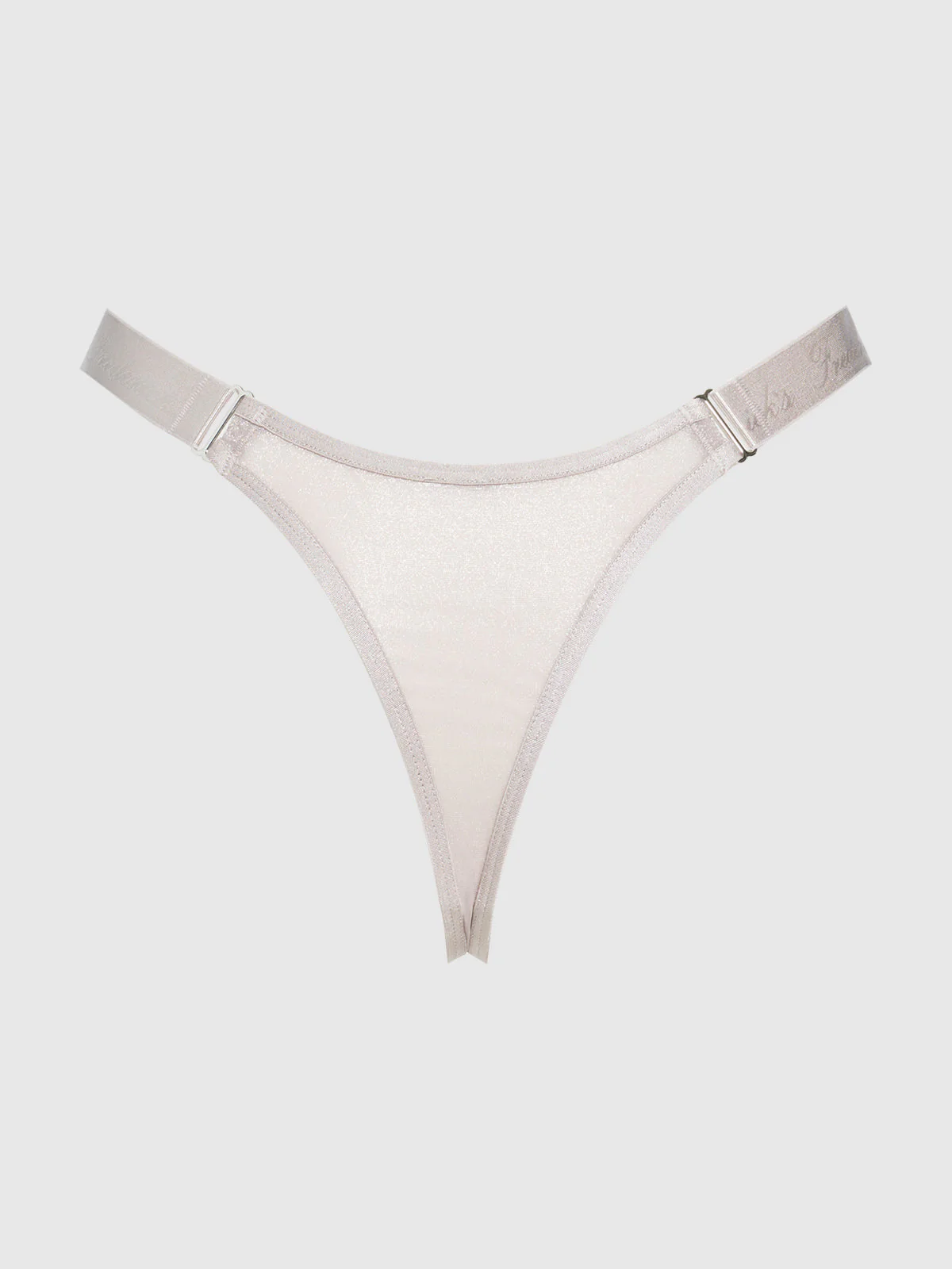 Pia Elastic Side Mesh Thong - Image 9