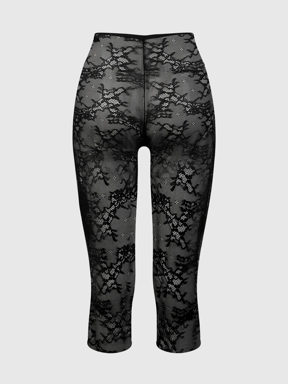 Pia Lace Capri Legging Tights - Image 8