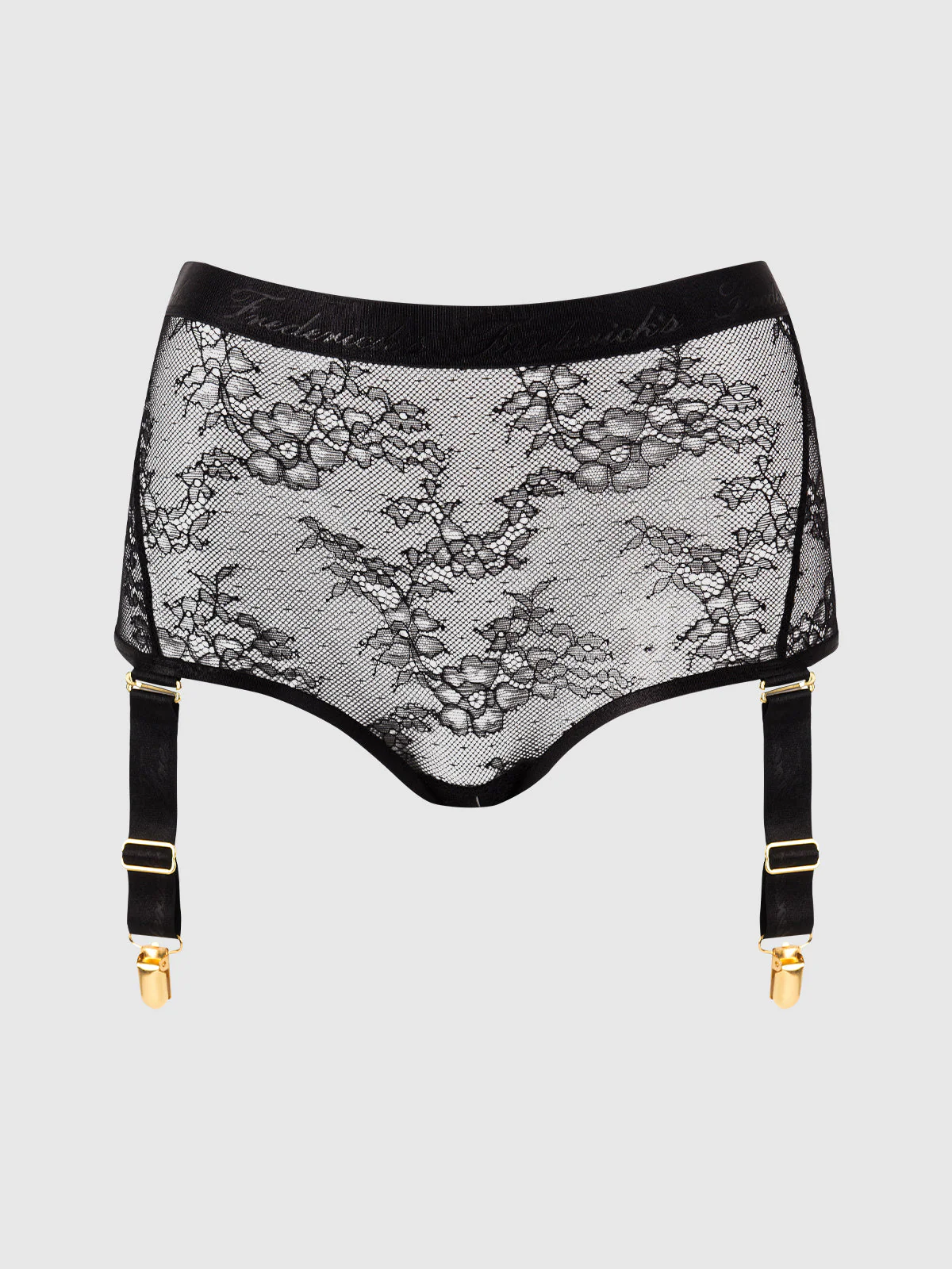 Pia Lace Cutout & High-Waist Garter Panty - Image 10
