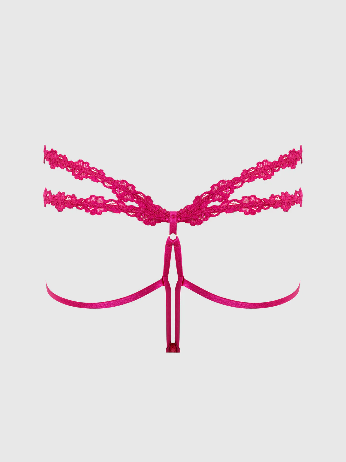 Pia Lace Strappy Backless Panty - Image 7
