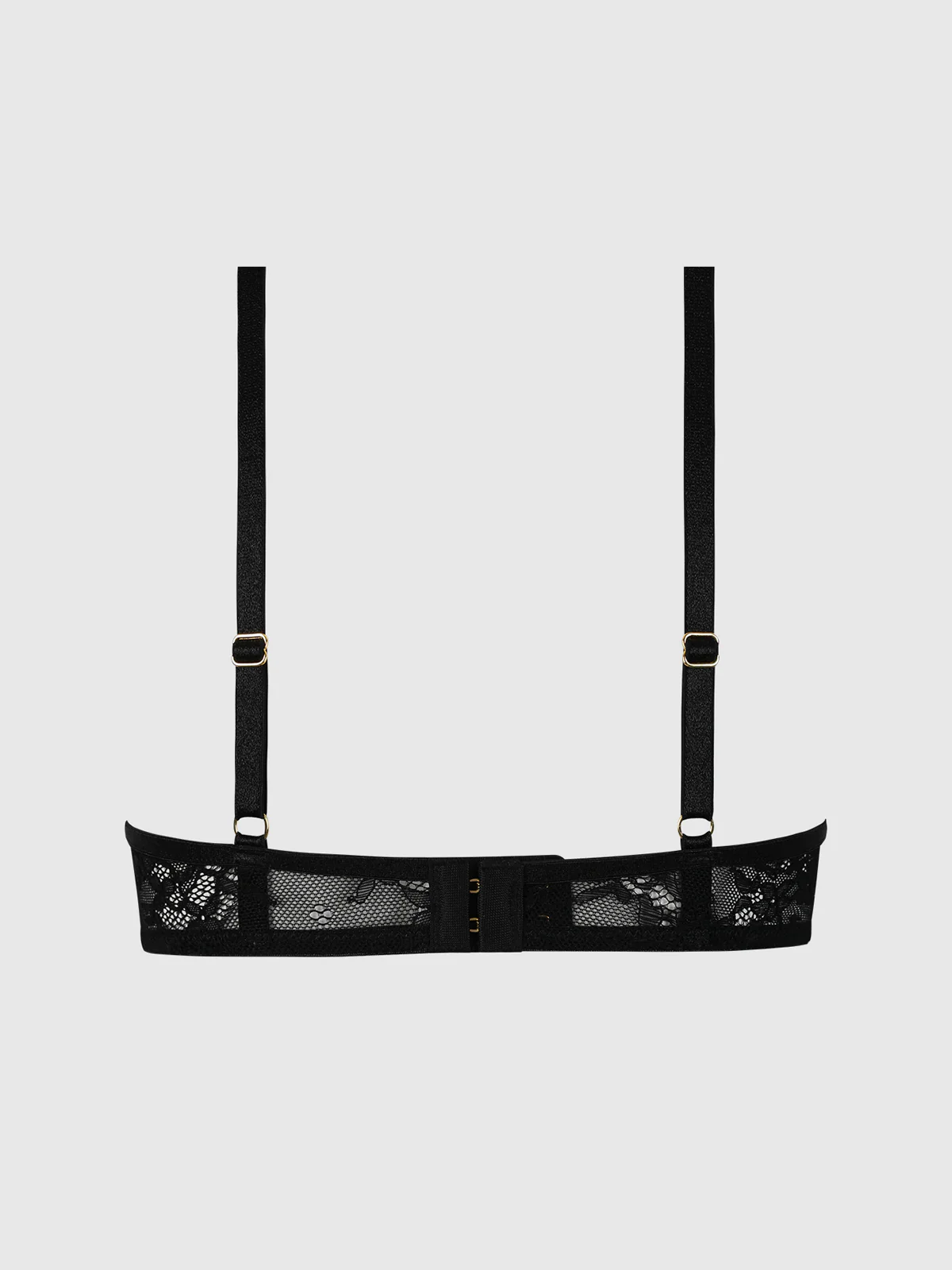 Pia Lace Unlined Modern Cutout Open Cup Bra - Image 7