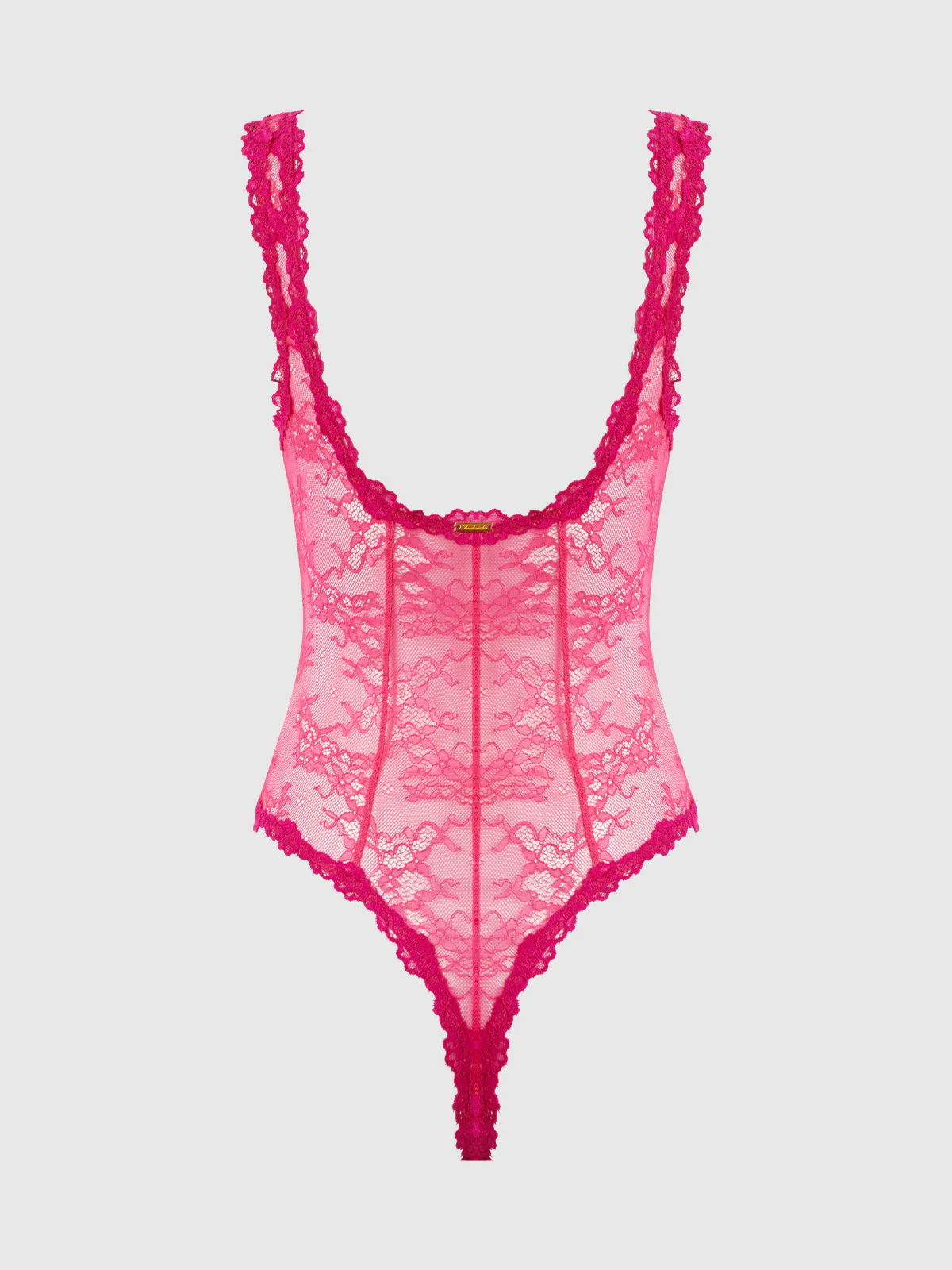 Pia Lace Wireless & Seamed Bodysuit - Image 10