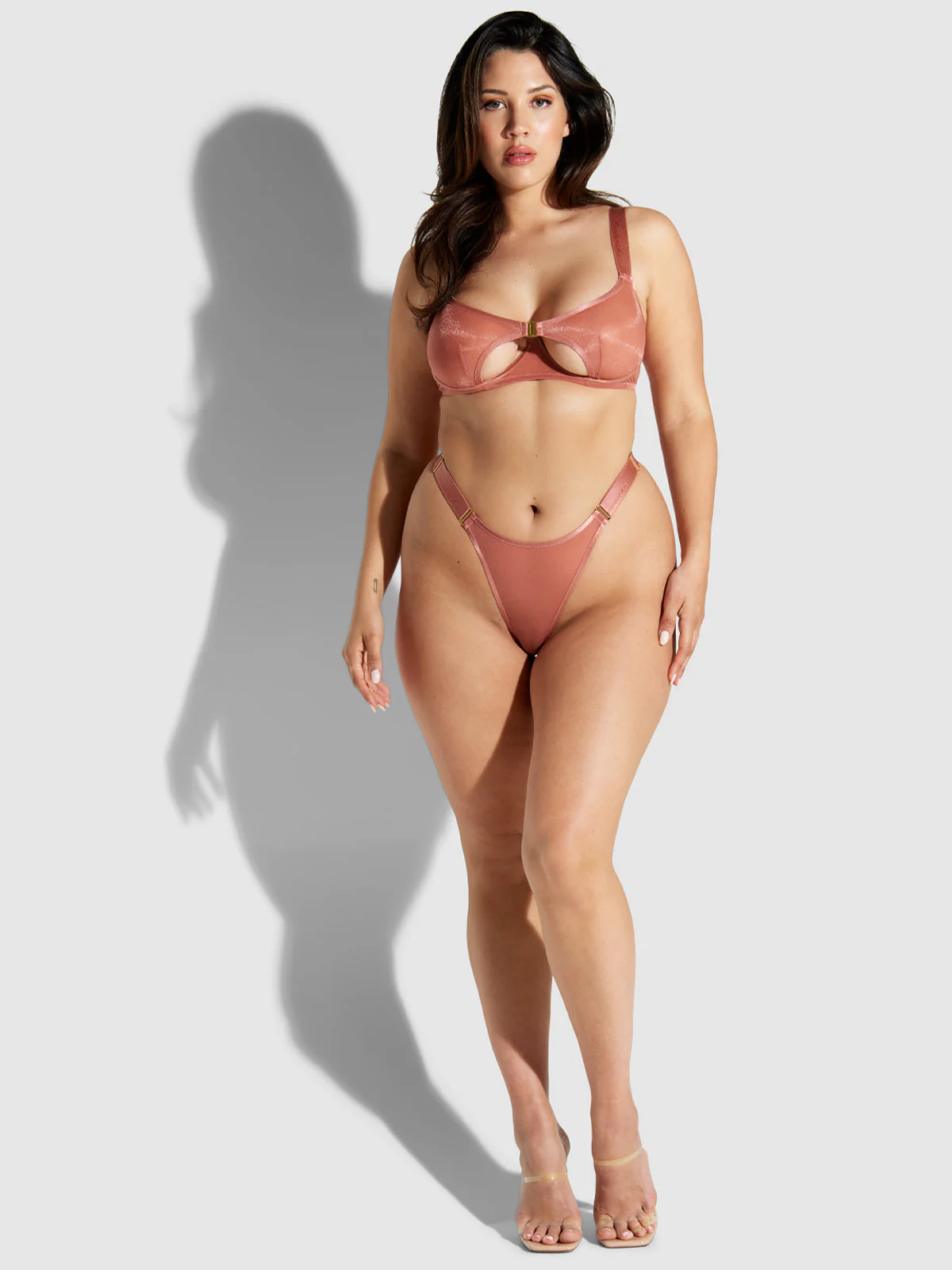 Pia Unlined Cutout Mesh Bra - Image 4